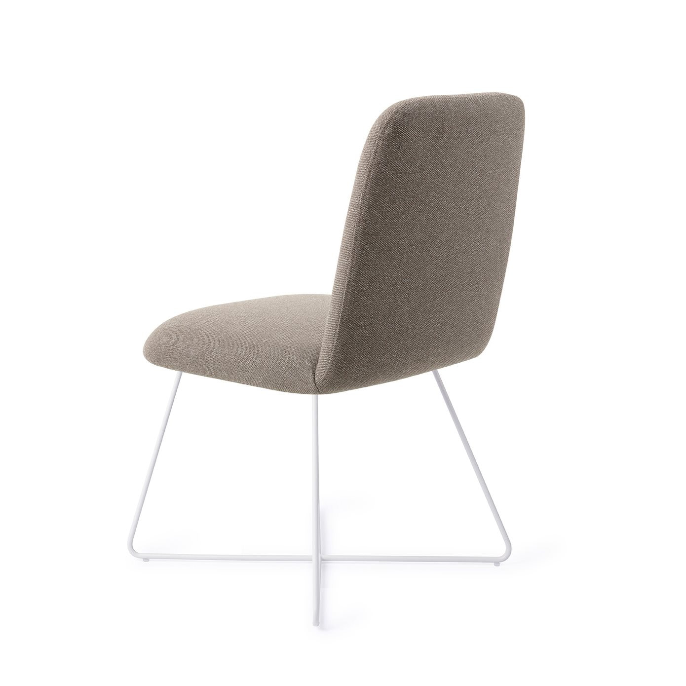 Jesper Home Eetkamerstoel 'Taiwa' Cross White, kleur Foggy Fusion