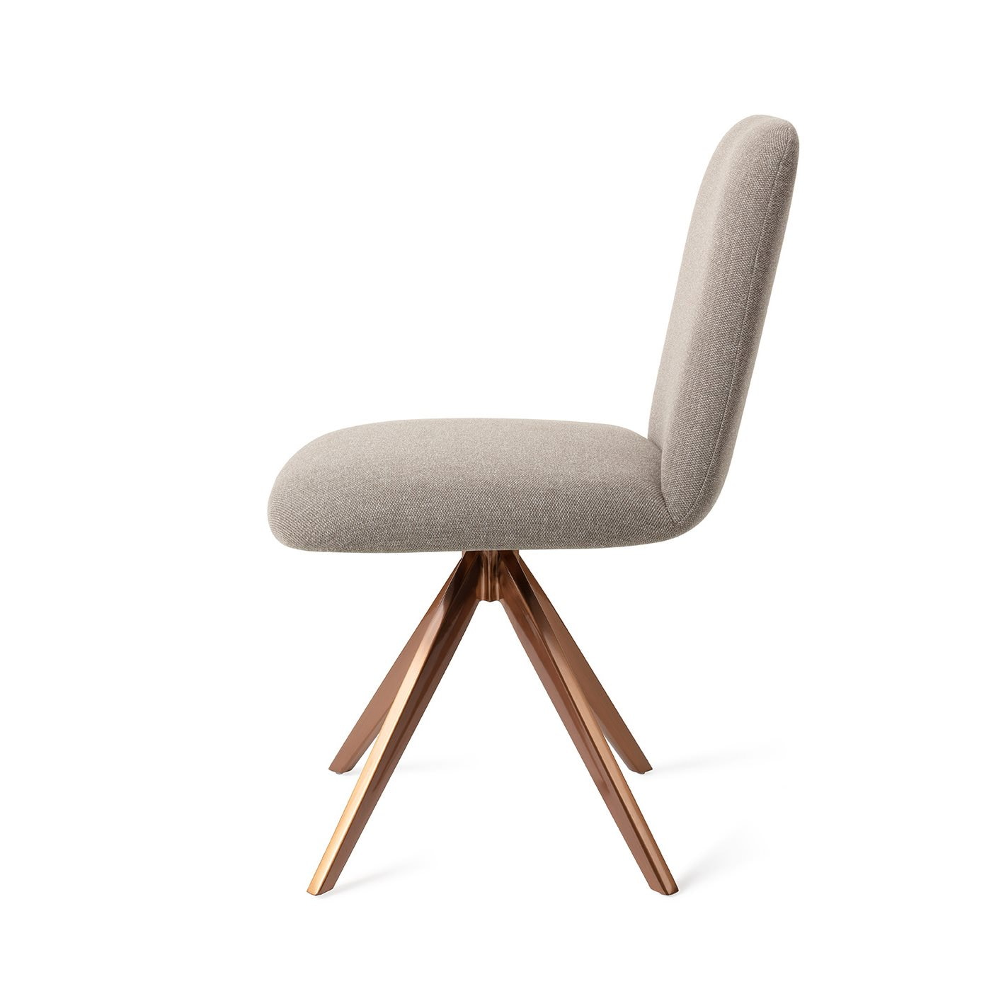 Jesper Home Eetkamerstoel 'Taiwa' Draaibaar, Turn Rose, kleur Foggy Fusion
