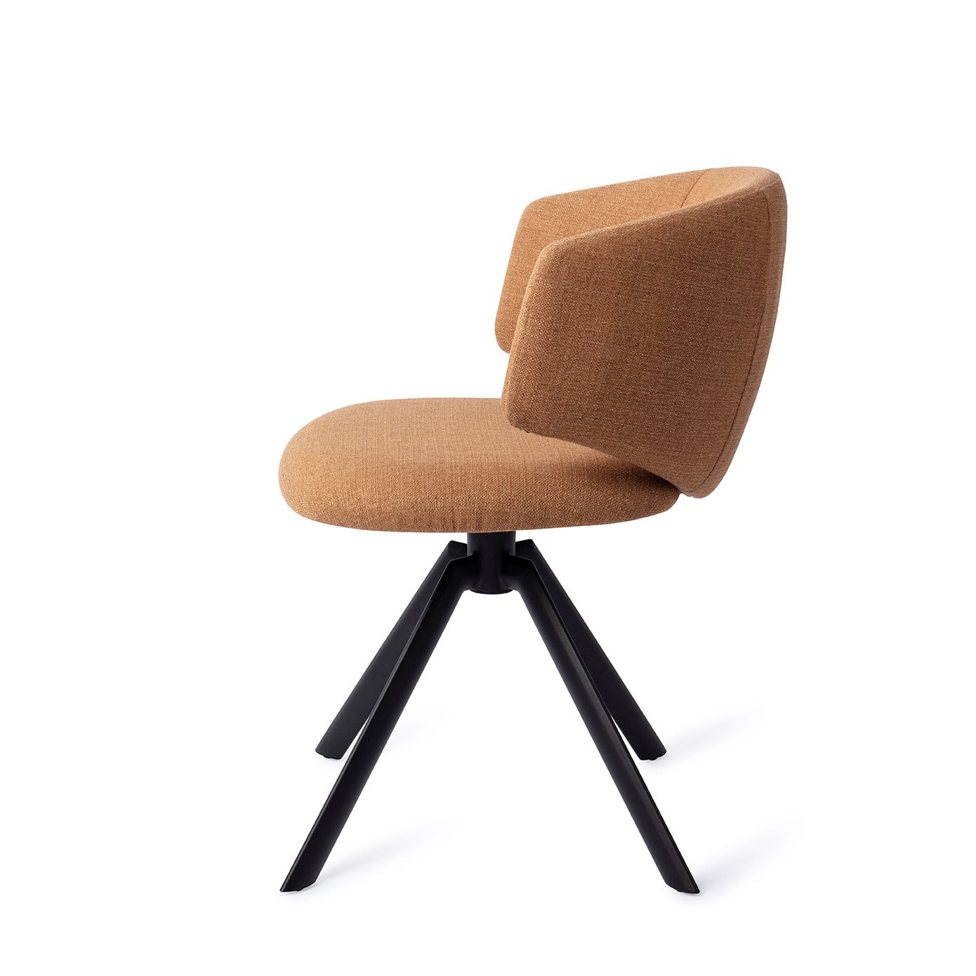 Jesper Home Draaibare Eetkamerstoel 'Misato' kleur Cinnamon Spice