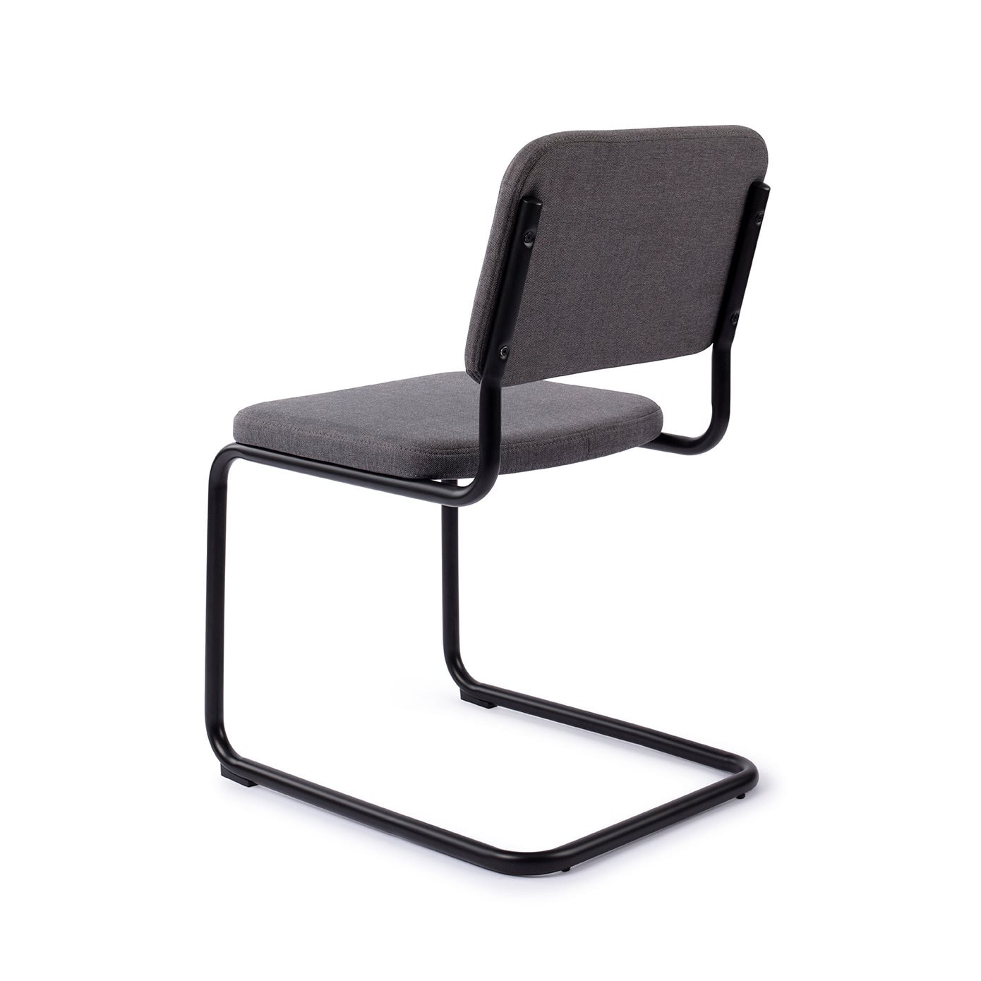 Jesper Home Eetkamerstoel 'Mugi' Black Frame, kleur Inkwell
