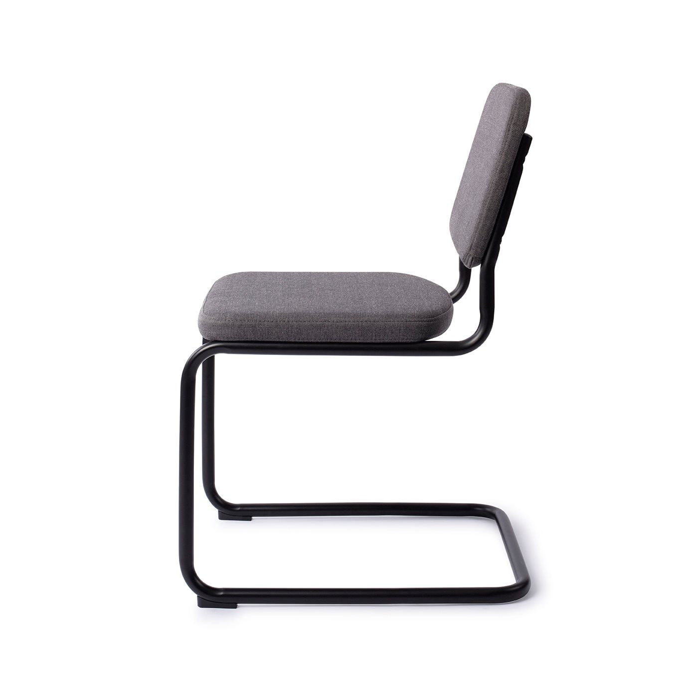 Jesper Home Eetkamerstoel 'Mugi' Black Frame, kleur Inkwell