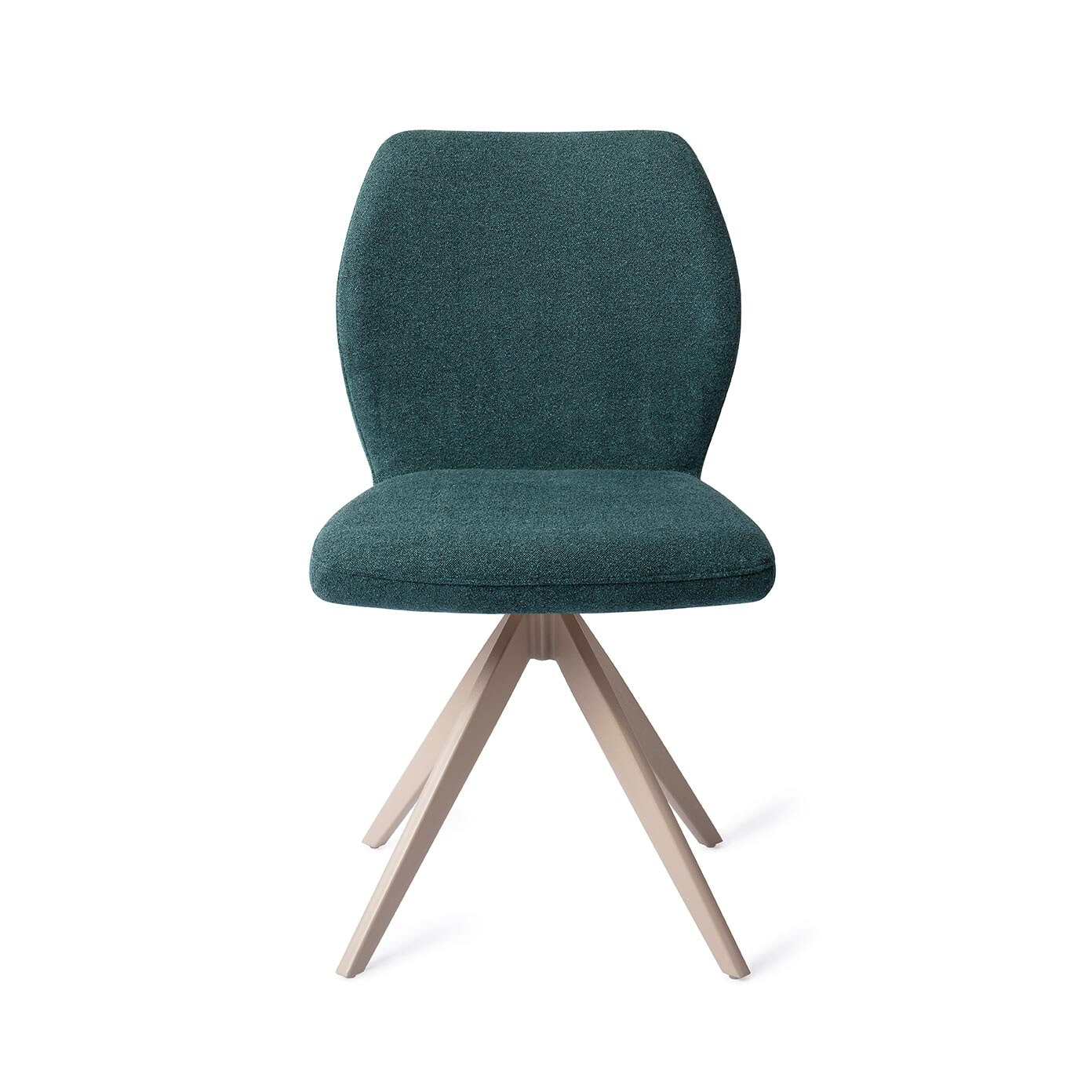 Jesper Home Draaibare Eetkamerstoel 'Ikata' Turn Beige, kleur Merry Mermaid