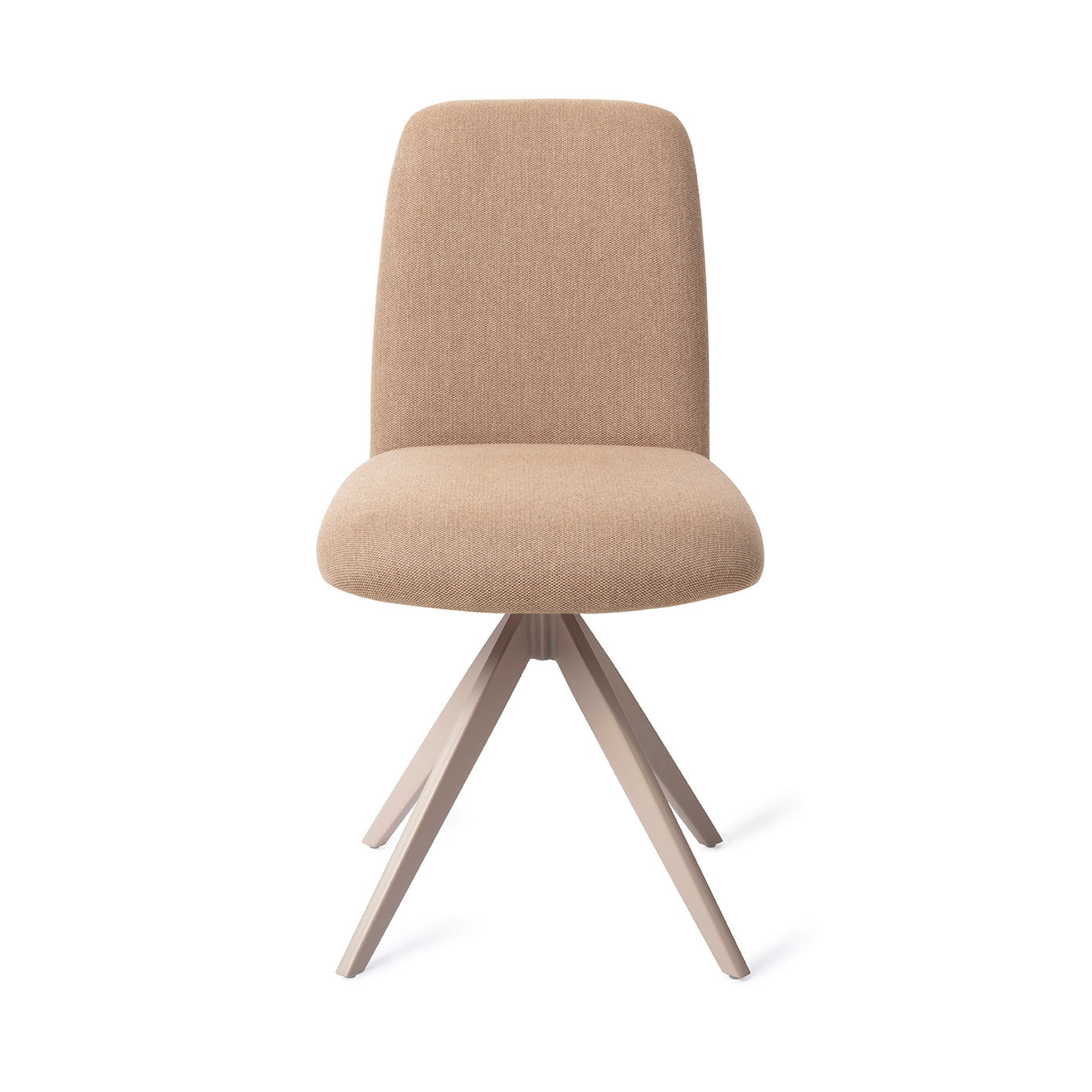 Jesper Home Draaibare Eetkamerstoel 'Taiwa' Turn Beige, kleur Whisper Wheat