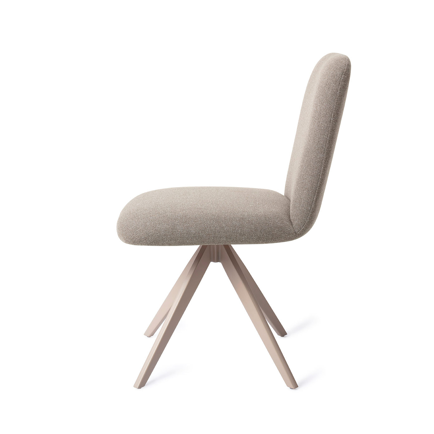 Jesper Home Draaibare Eetkamerstoel 'Taiwa' Turn Beige, kleur Foggy Fusion