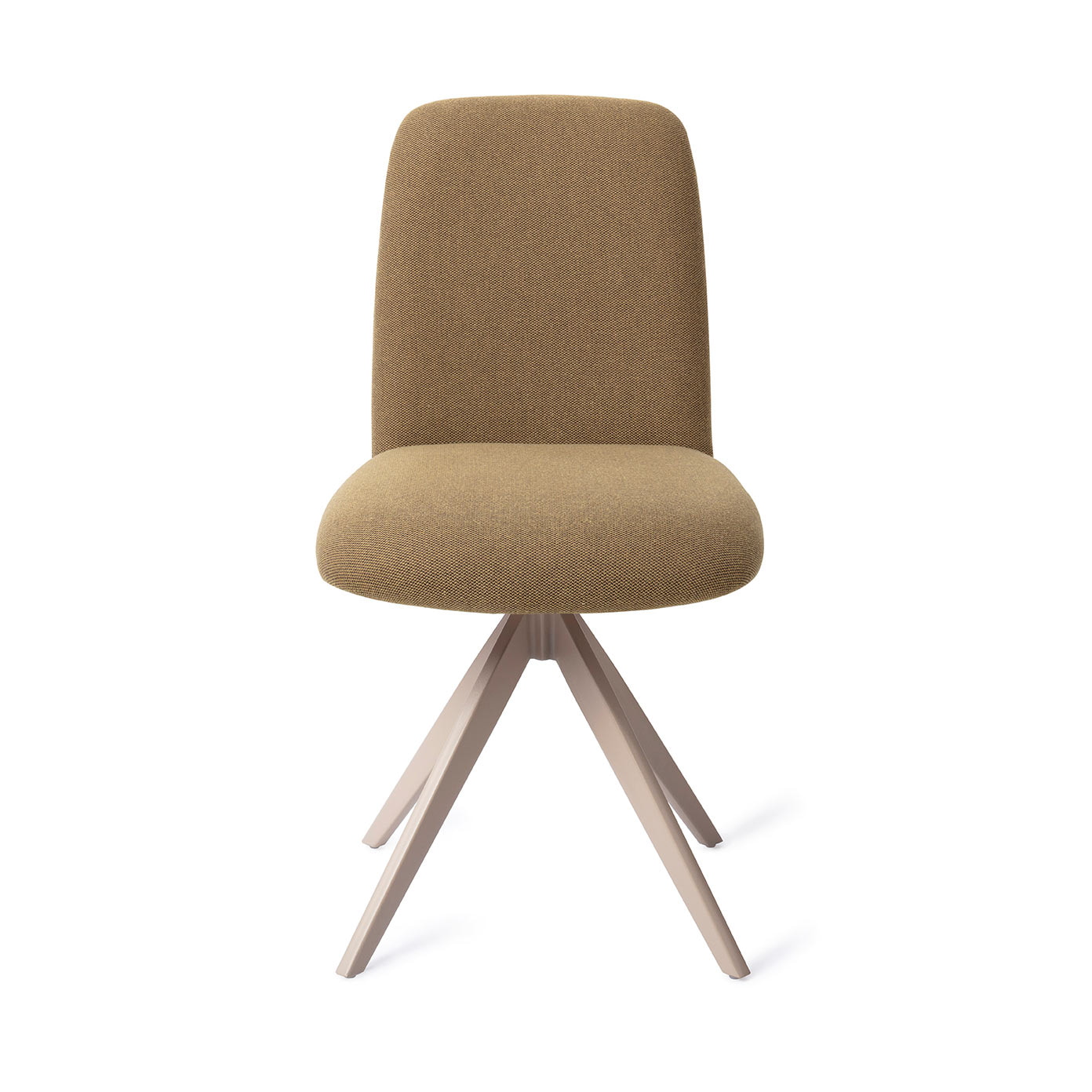 Jesper Home Draaibare Eetkamerstoel 'Taiwa' Turn Beige, kleur Willow