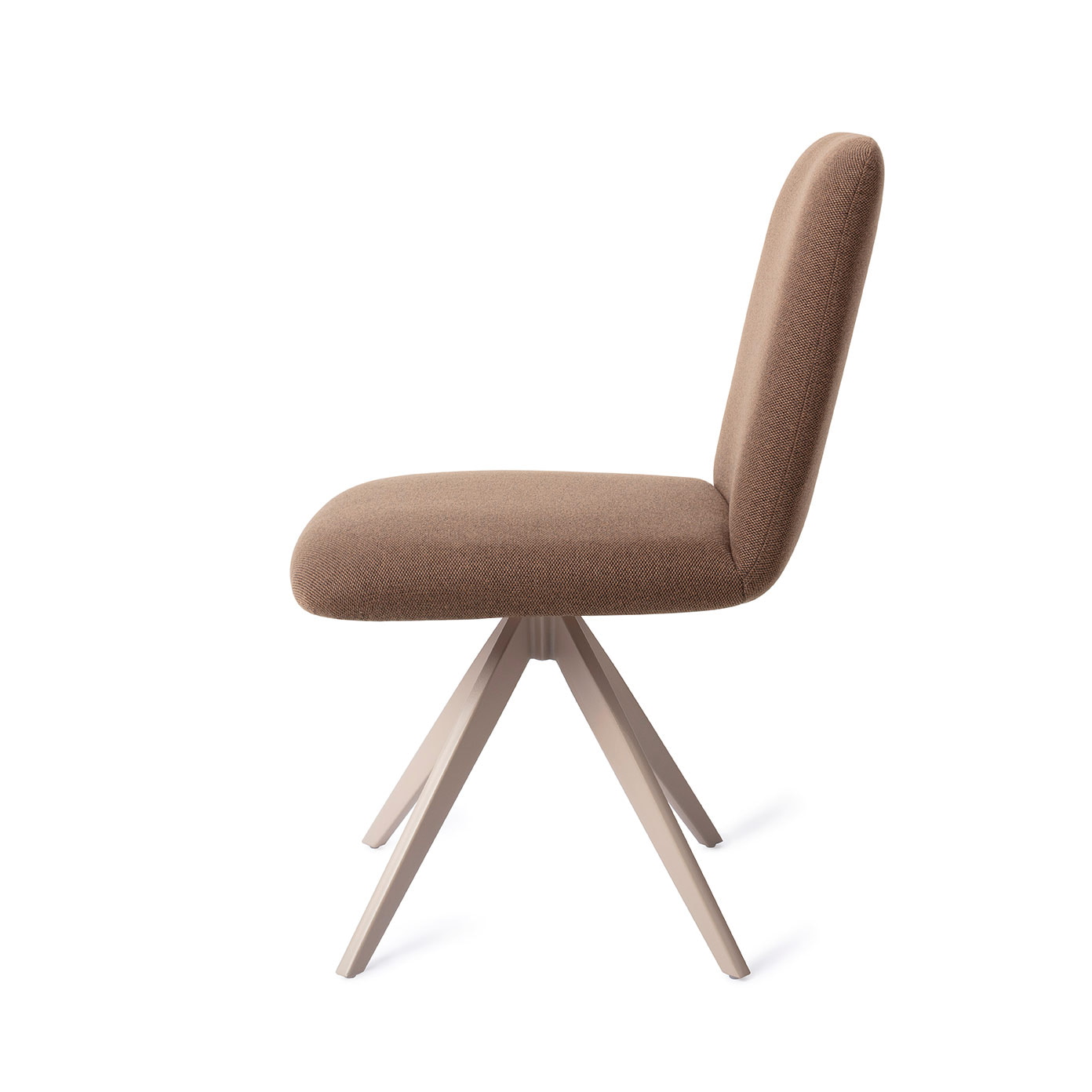 Jesper Home Draaibare Eetkamerstoel 'Taiwa' Turn Beige, kleur Rustic Rye