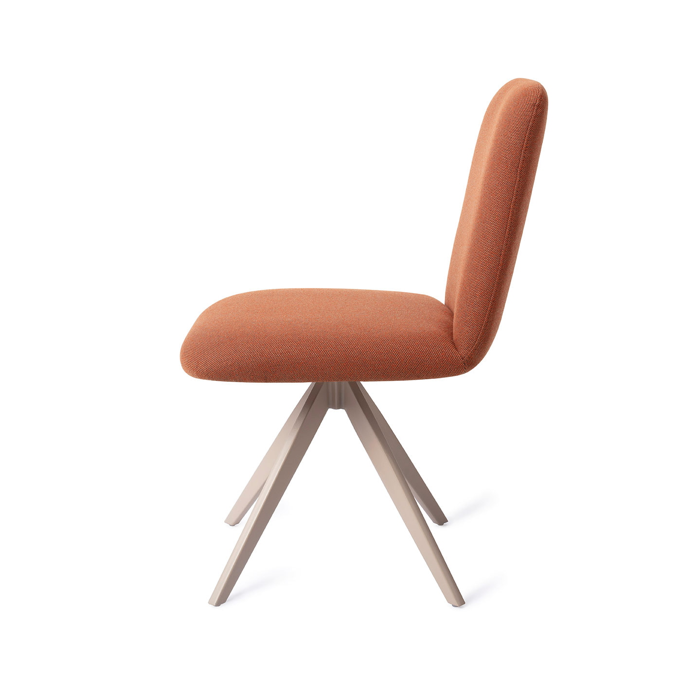 Jesper Home Draaibare Eetkamerstoel 'Taiwa' Turn Beige, kleur Hearth Harmony