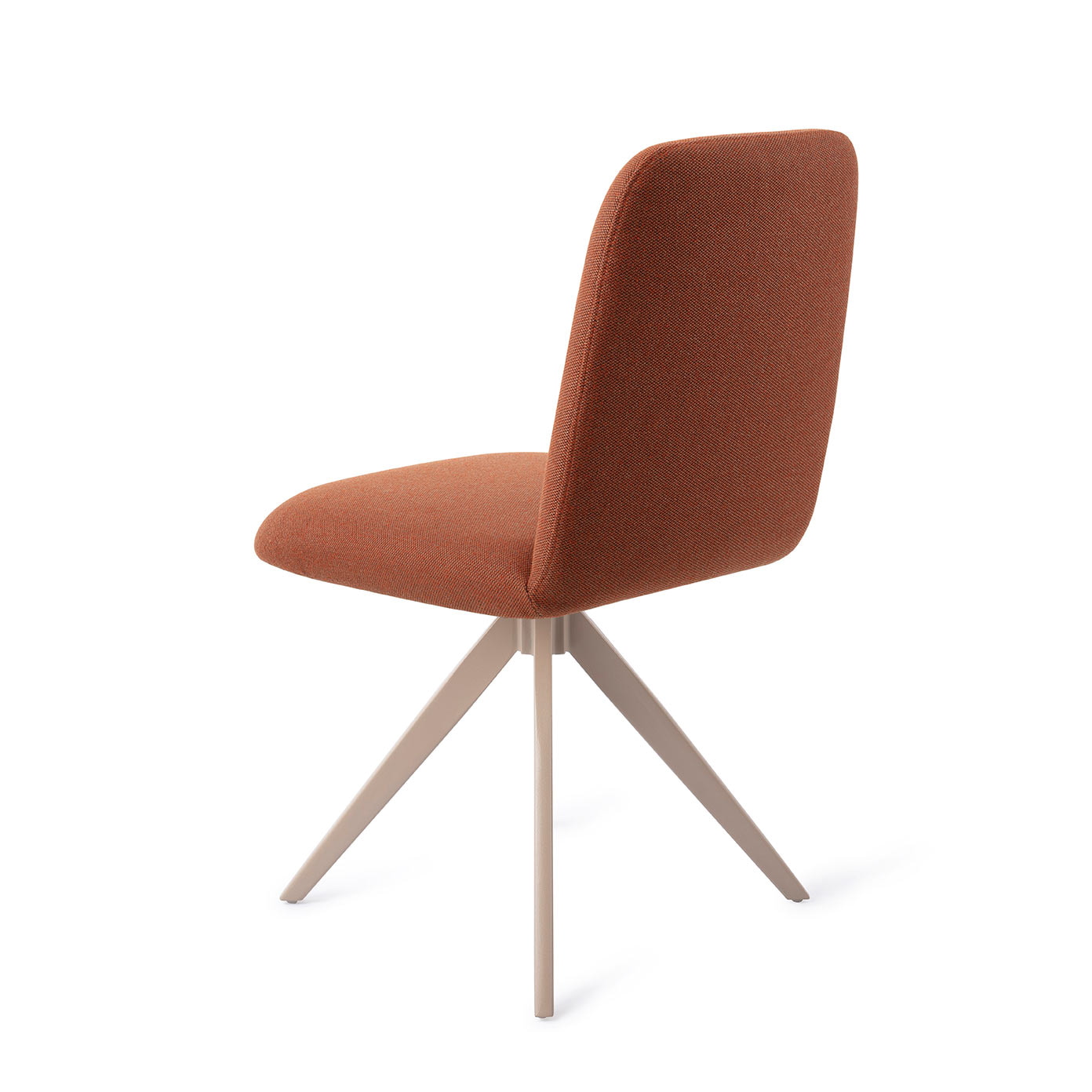 Jesper Home Draaibare Eetkamerstoel 'Taiwa' Turn Beige, kleur Hearth Harmony