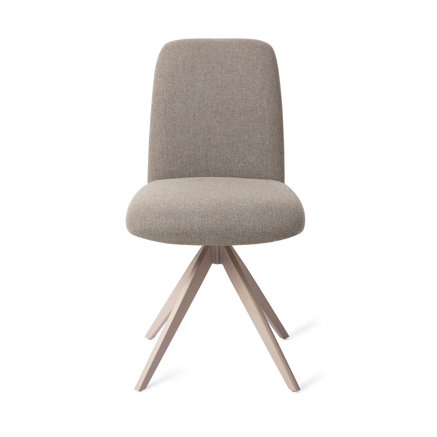 Jesper Home Draaibare Eetkamerstoel 'Taiwa' Turn Beige, kleur Foggy Fusion