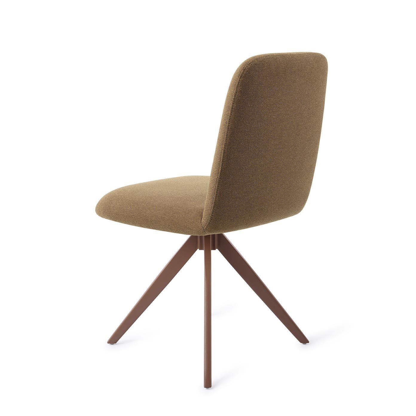 Jesper Home Draaibare Eetkamerstoel 'Taiwa' Turn Brown, kleur Willow