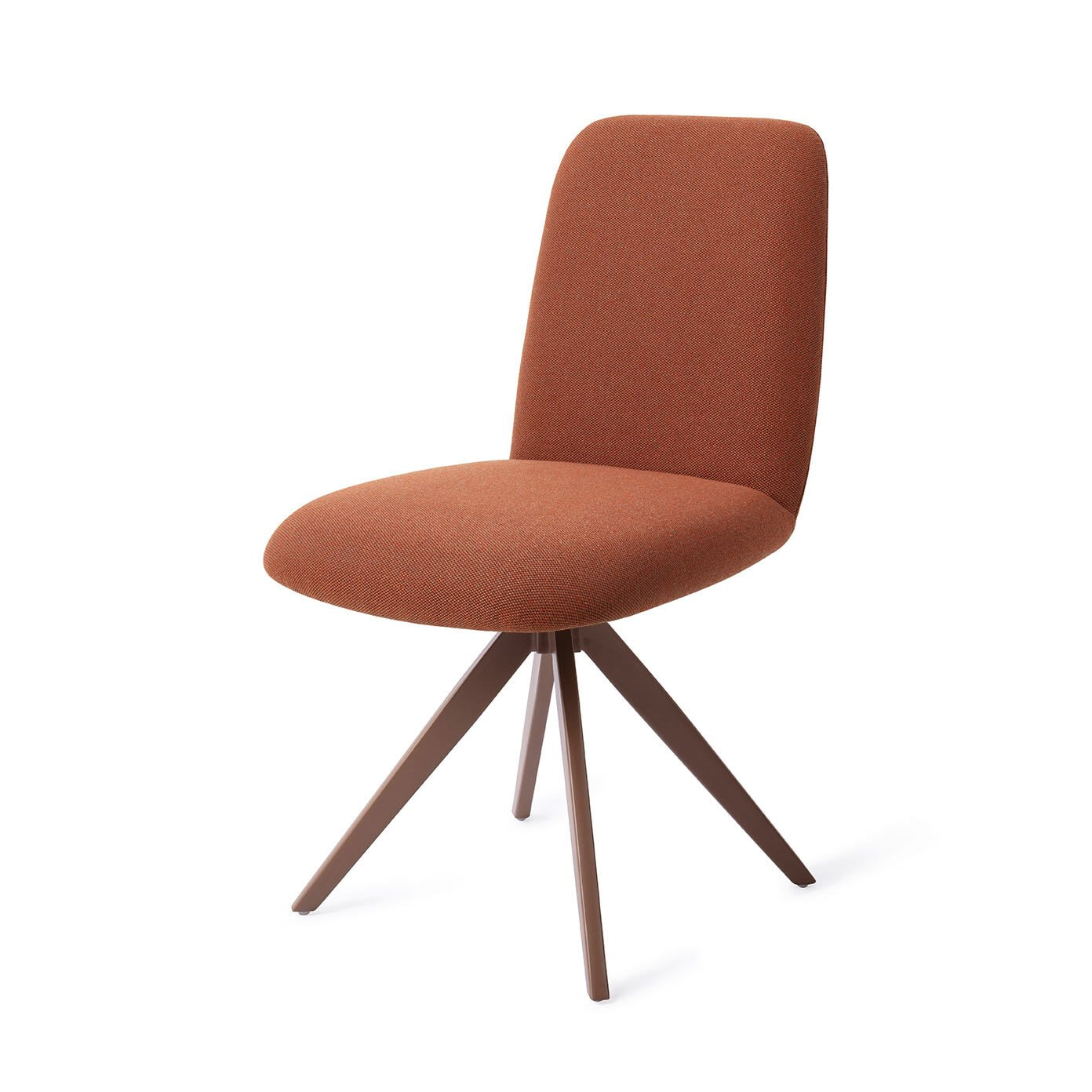 Jesper Home Draaibare Eetkamerstoel Taiwa Turn Brown - Hearth Harmony