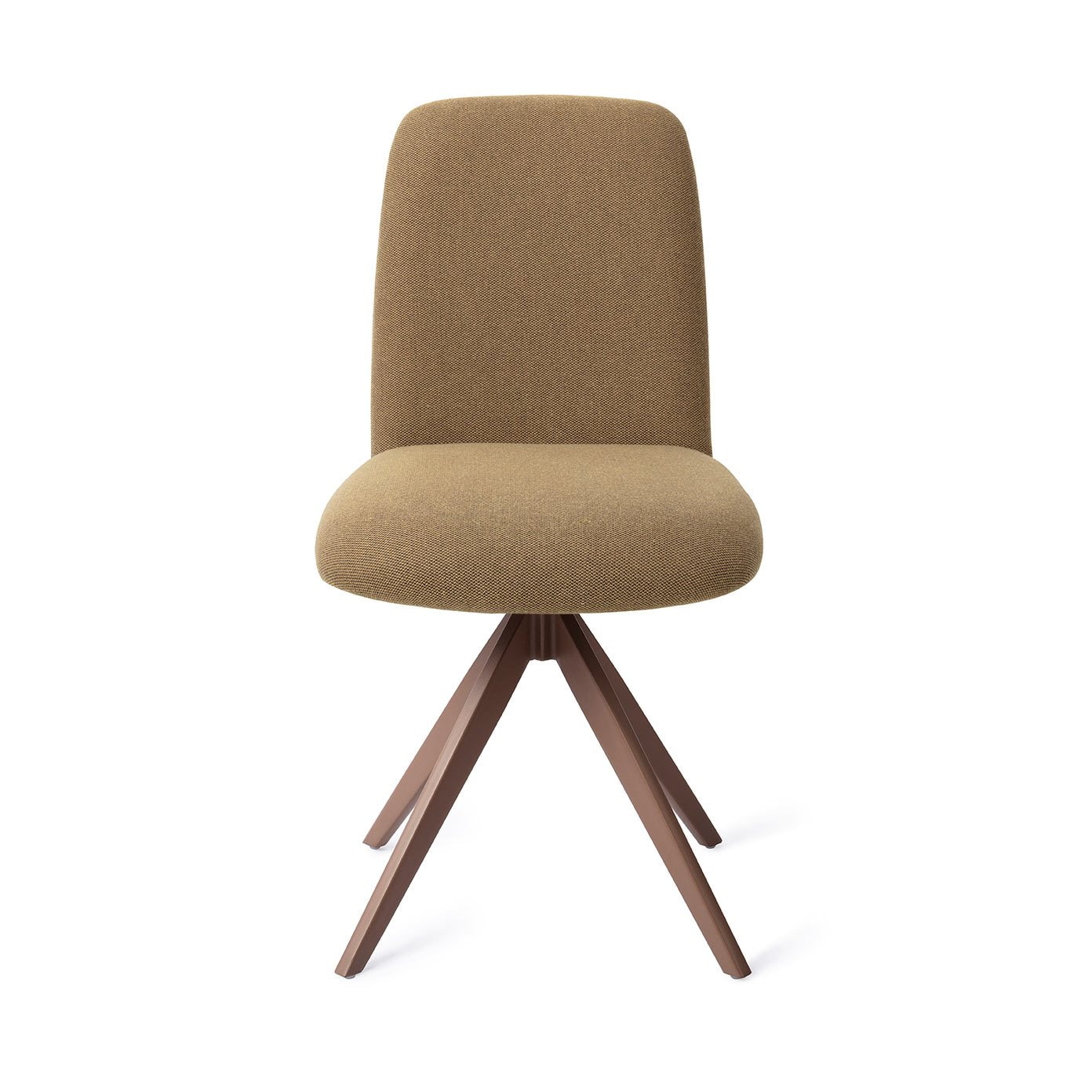 Jesper Home Draaibare Eetkamerstoel 'Taiwa' Turn Brown, kleur Willow