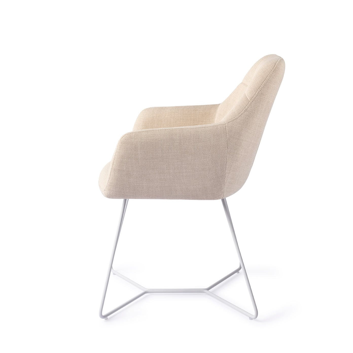 Jesper Home Eetkamerstoel 'Noto' Beehive White, kleur Overnight Oats