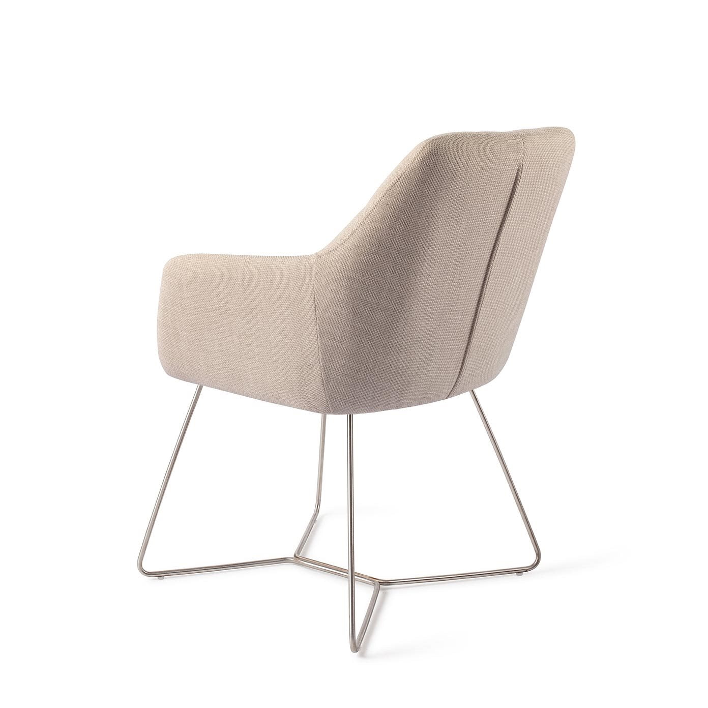 Jesper Home Eetkamerstoel 'Noto' Beehive Steel, kleur Overnight Oats