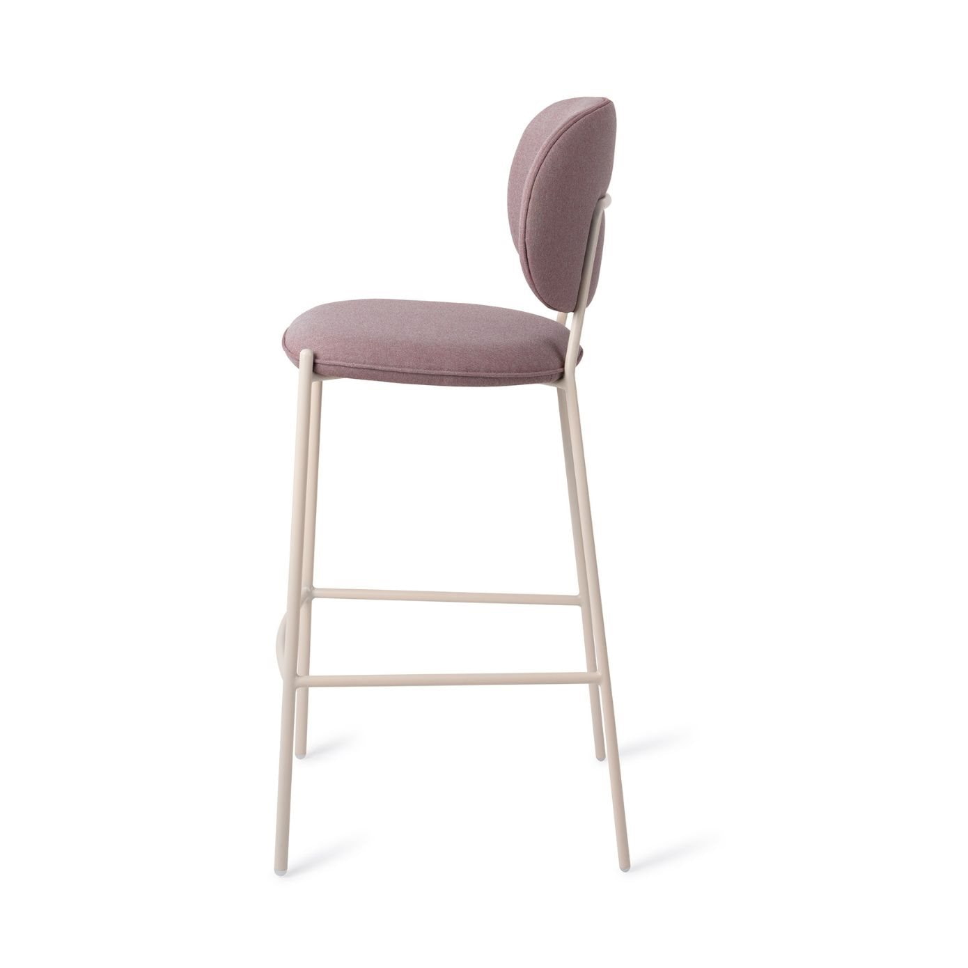 Jesper Home Barkruk 'Yoichi' kleur Purple Rain (zithoogte 76cm)