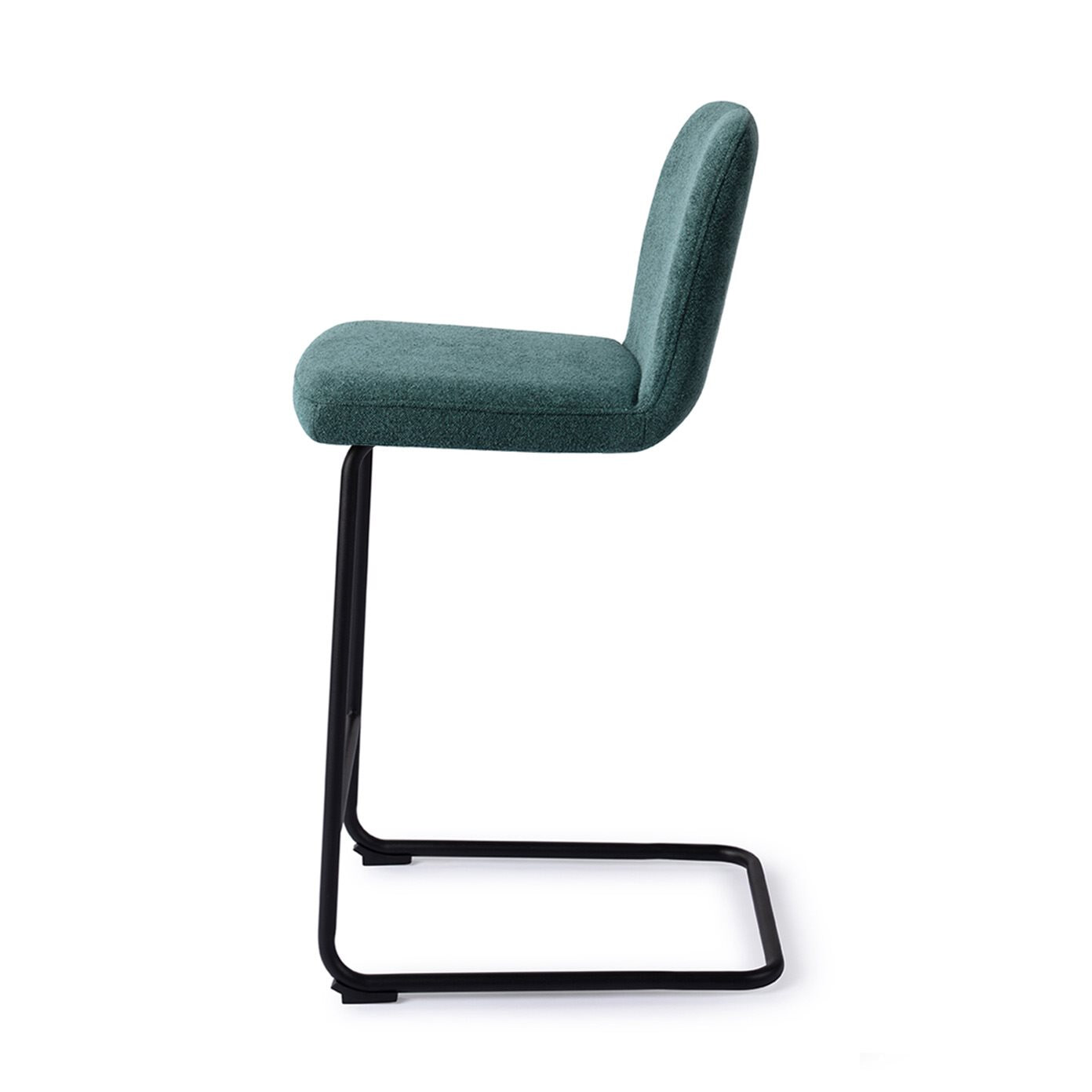 Jesper Home Barkruk 'Ikata' Arch Black, kleur Merry Mermaid (zithoogte 65cm)