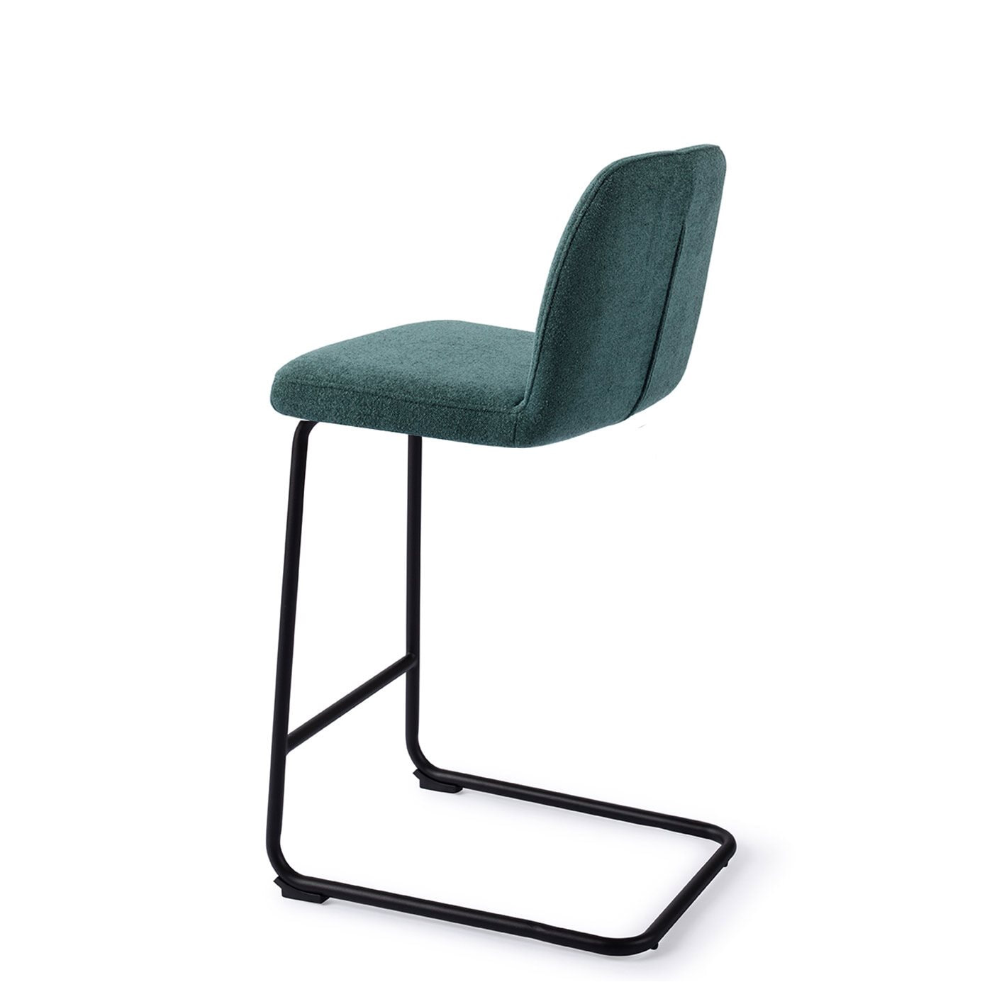 Jesper Home Barkruk 'Ikata' Arch Black, kleur Merry Mermaid (zithoogte 65cm)