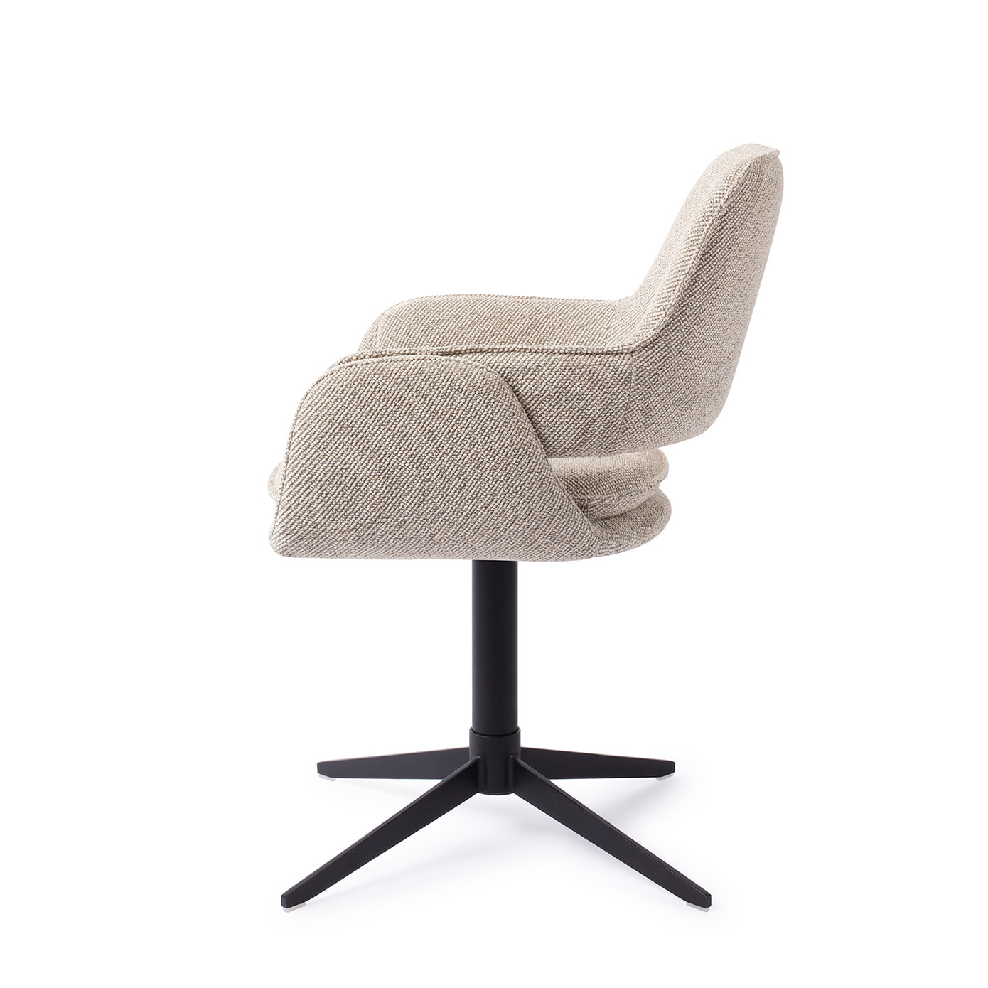 Jesper Home Eetkamerstoel 'Oketo' Draaibaar, kleur Beige Haze