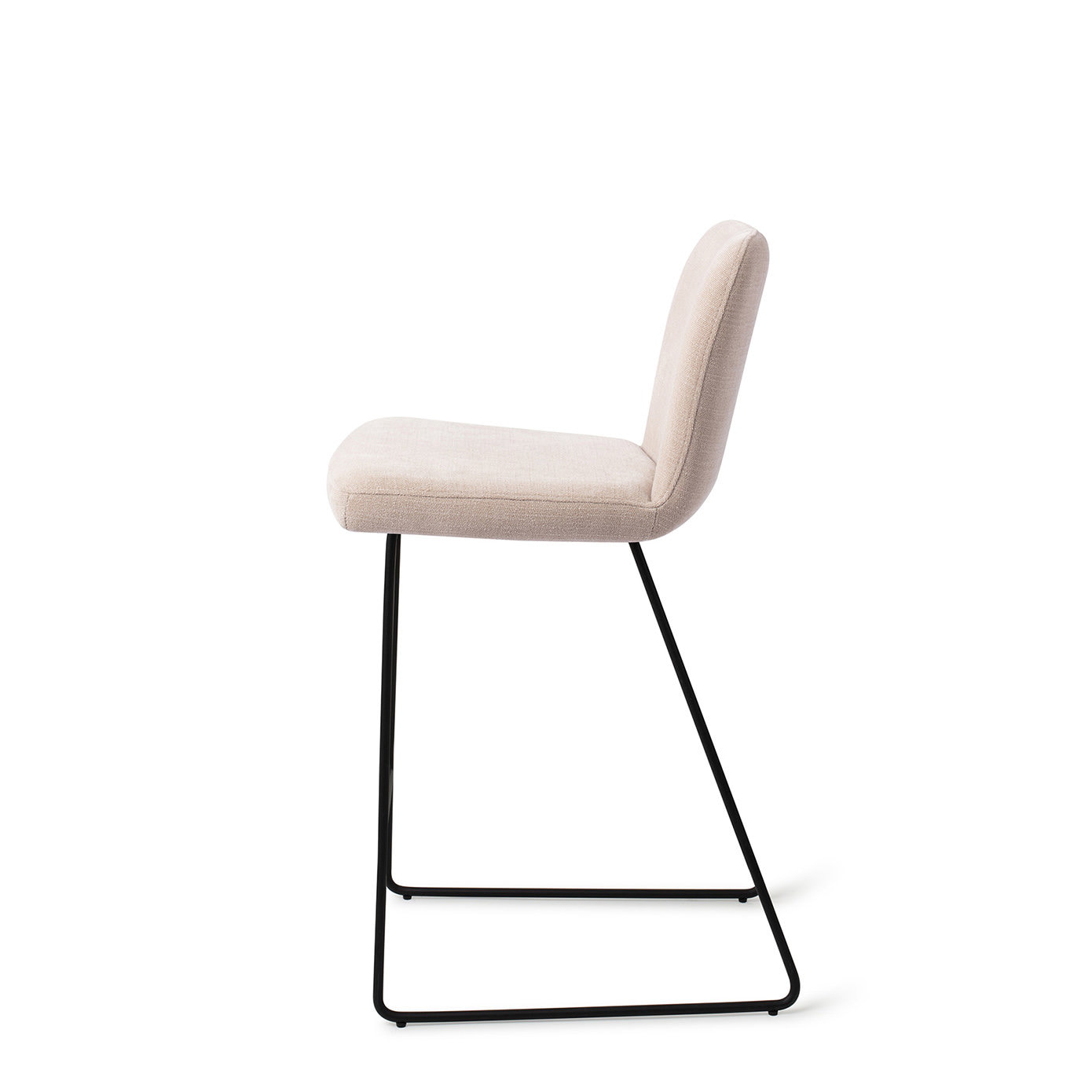 Jesper Home Barstoel 'Ikata' Slide Black, kleur Sand Strand (zithoogte 65cm)