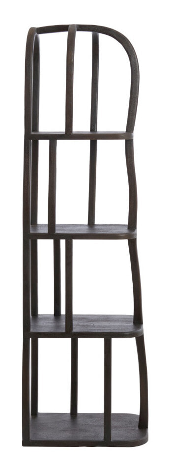 Light & Living Wandkast Lowe 175 x 53cm - Mat Donker Roodbruin