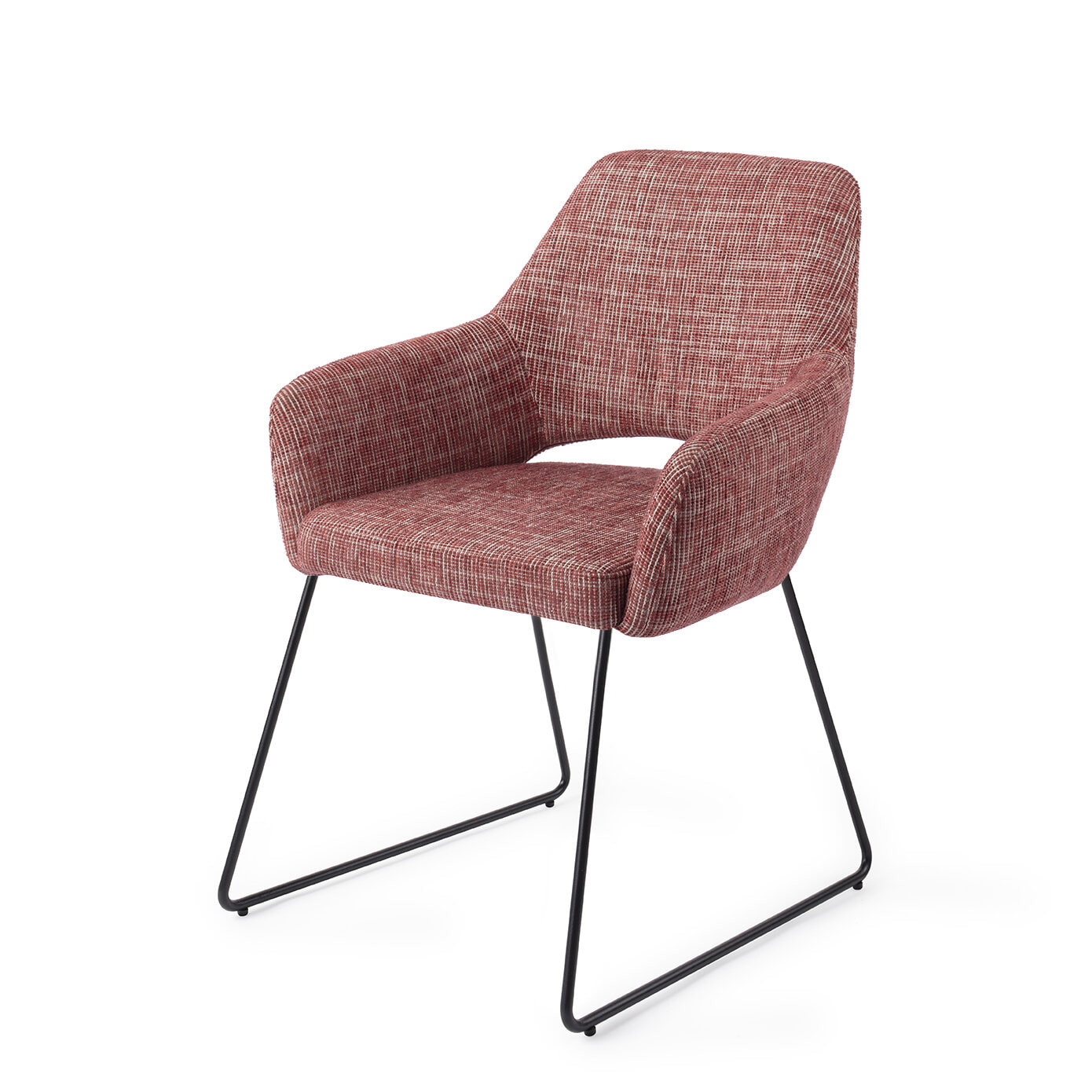 Jesper Home Eetkamerstoel Yanai Slide Black - Berry Bars