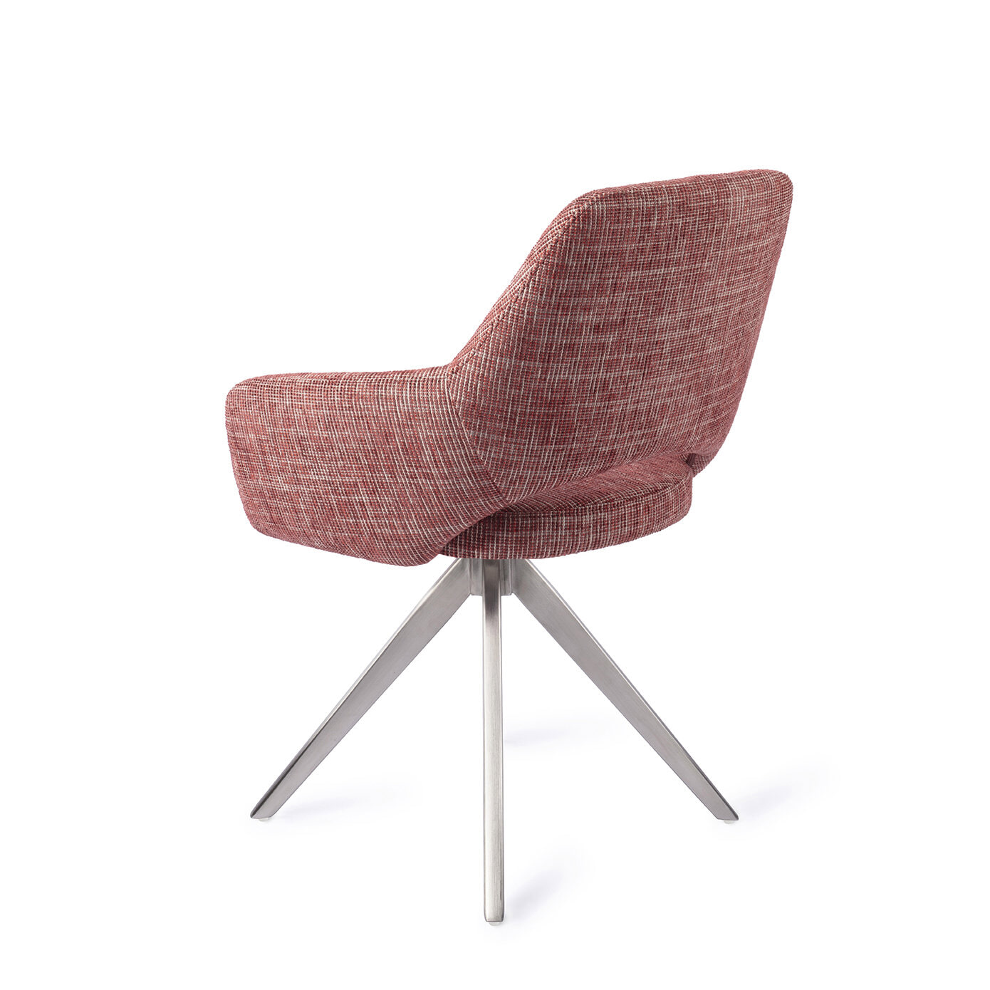 Jesper Home Eetkamerstoel 'Yanai' Turn Steel, kleur Berry Bars