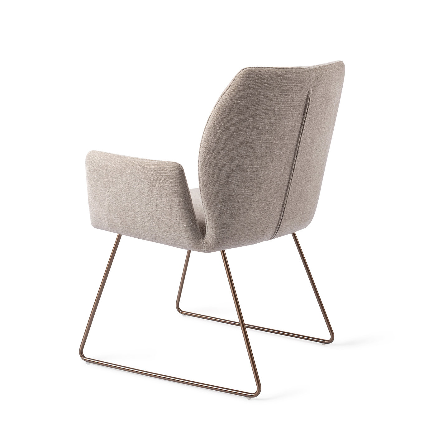 Jesper Home Eetkamerstoel 'Misaki' Slide Rose, kleur Sand Strand
