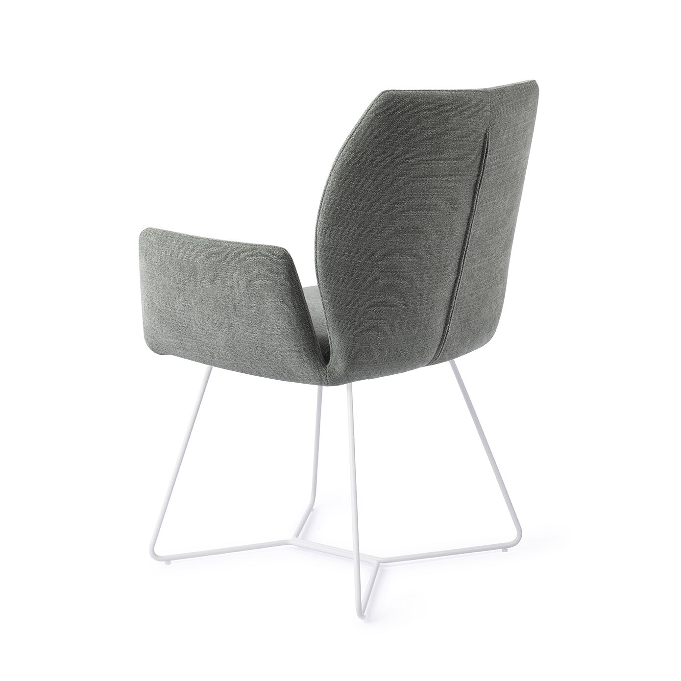Jesper Home Eetkamerstoel 'Misaki' Beehive White, kleur Breezy Blue