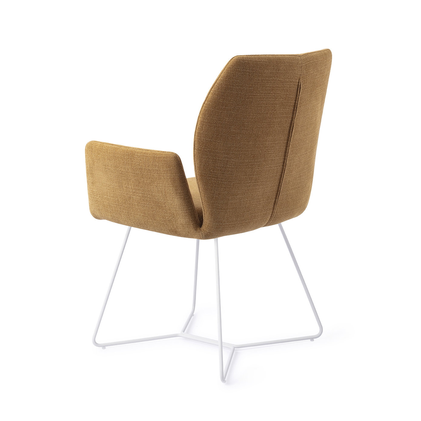 Jesper Home Eetkamerstoel 'Misaki' Beehive White, kleur Honey Harvest