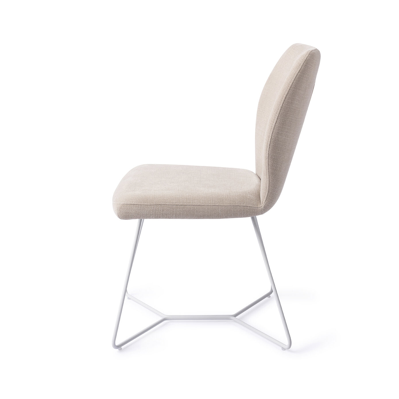 Jesper Home Eetkamerstoel 'Ikata' Beehive White, kleur Sand Strand