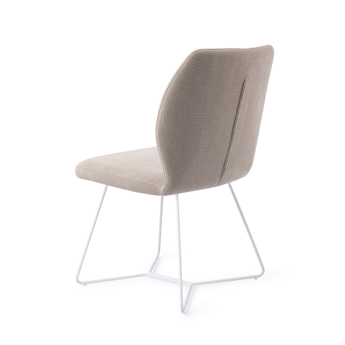 Jesper Home Eetkamerstoel 'Ikata' Beehive White, kleur Sand Strand