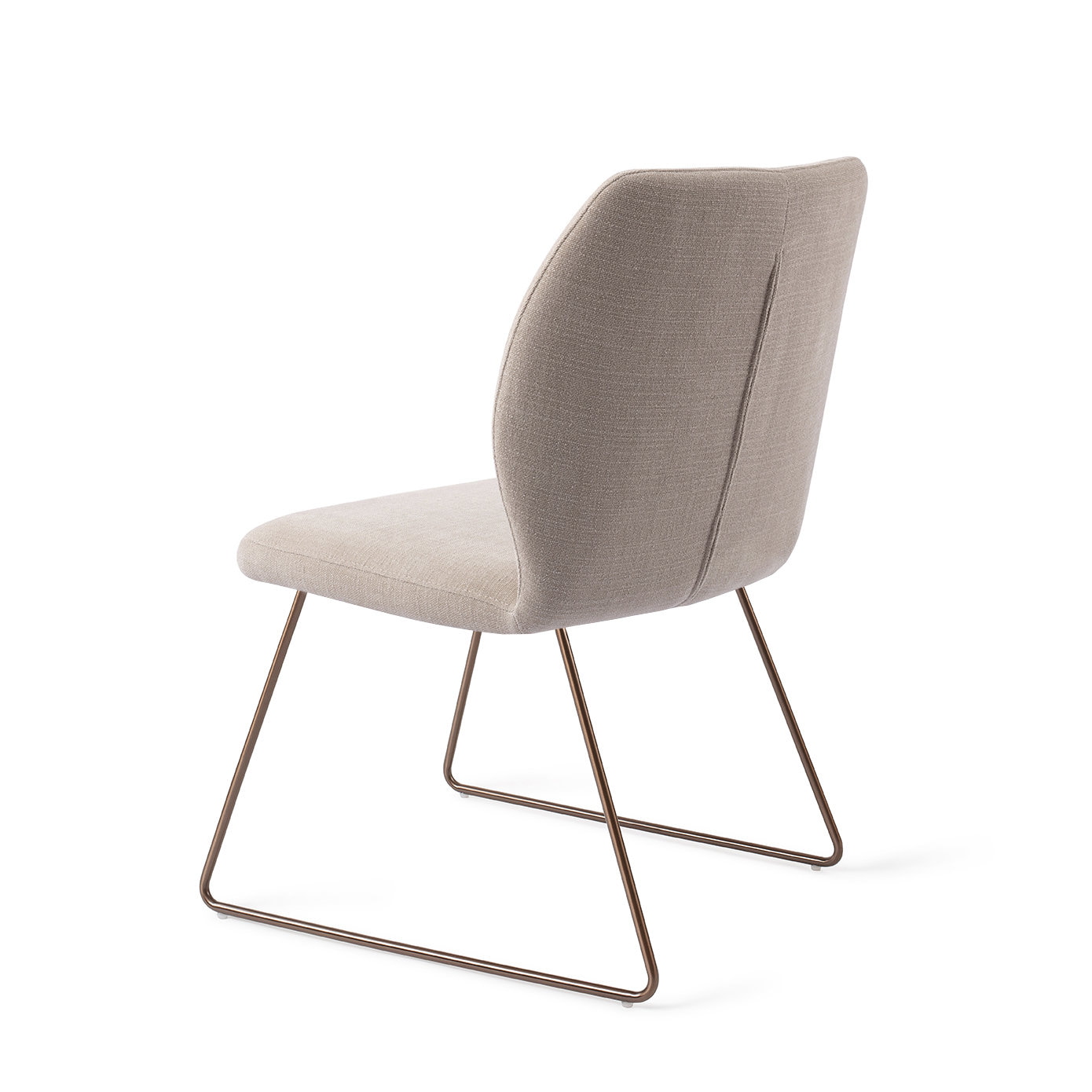 Jesper Home Eetkamerstoel 'Ikata' Slide Rose, kleur Sand Strand