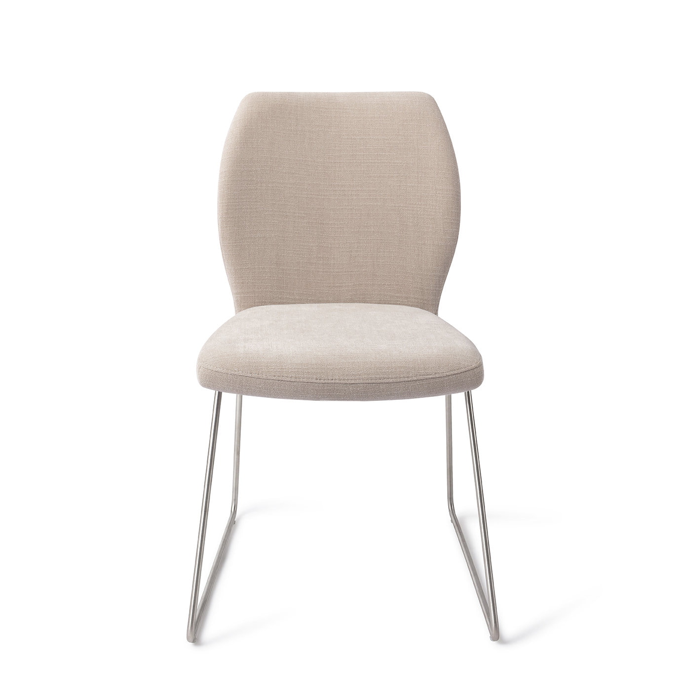 Jesper Home Eetkamerstoel 'Ikata' Slide Steel, kleur Sand Strand