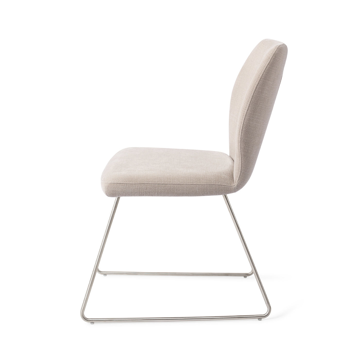 Jesper Home Eetkamerstoel 'Ikata' Slide Steel, kleur Sand Strand