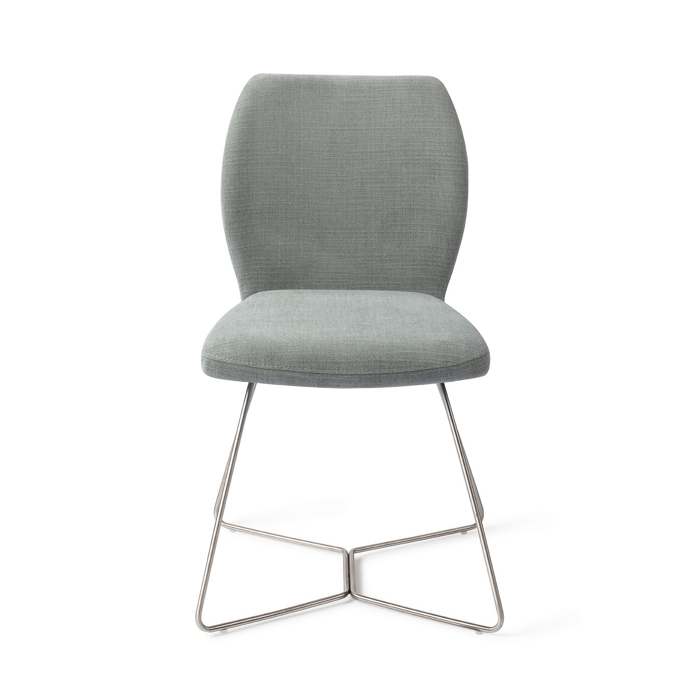 Jesper Home Eetkamerstoel 'Ikata' Beehive Steel, kleur Breezy Blue