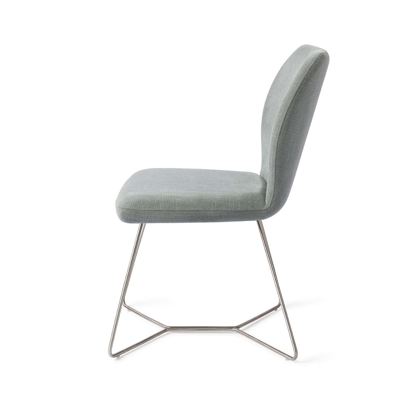 Jesper Home Eetkamerstoel 'Ikata' Beehive Steel, kleur Breezy Blue