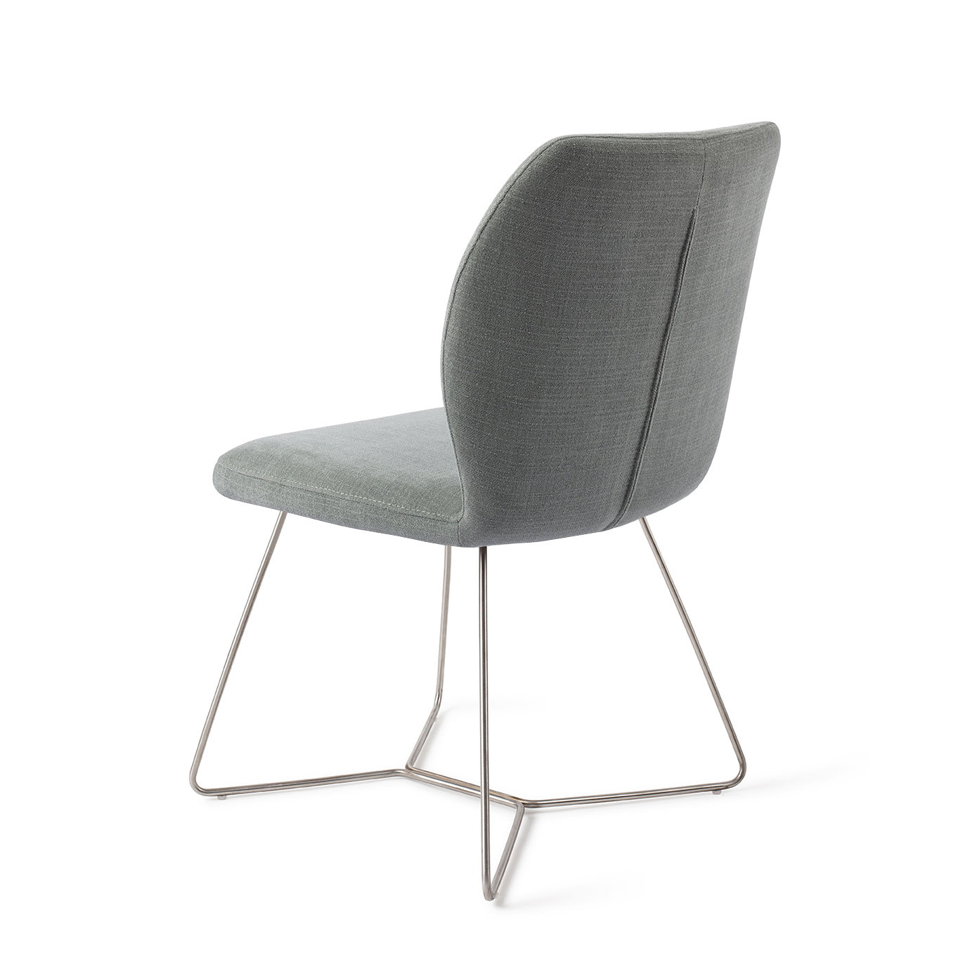 Jesper Home Eetkamerstoel 'Ikata' Beehive Steel, kleur Breezy Blue