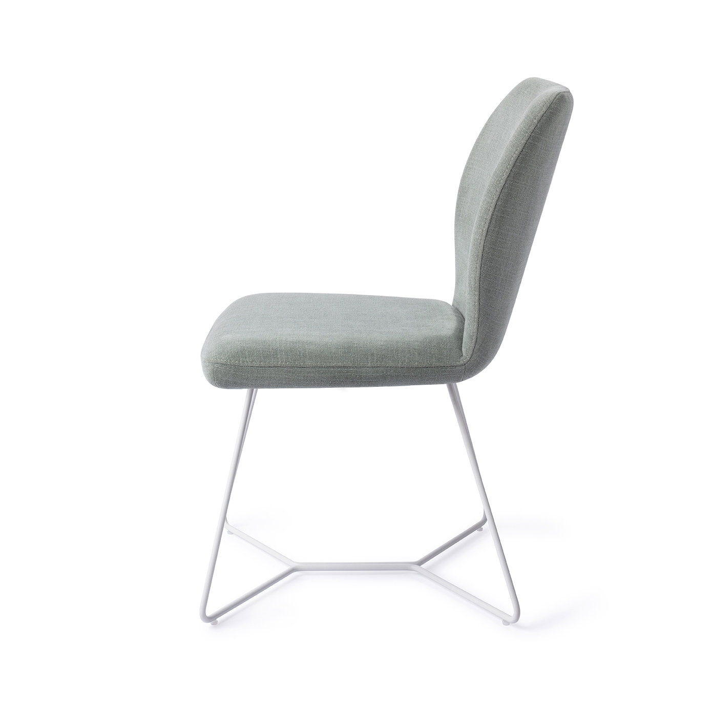 Jesper Home Eetkamerstoel 'Ikata' Beehive White, kleur Breezy Blue