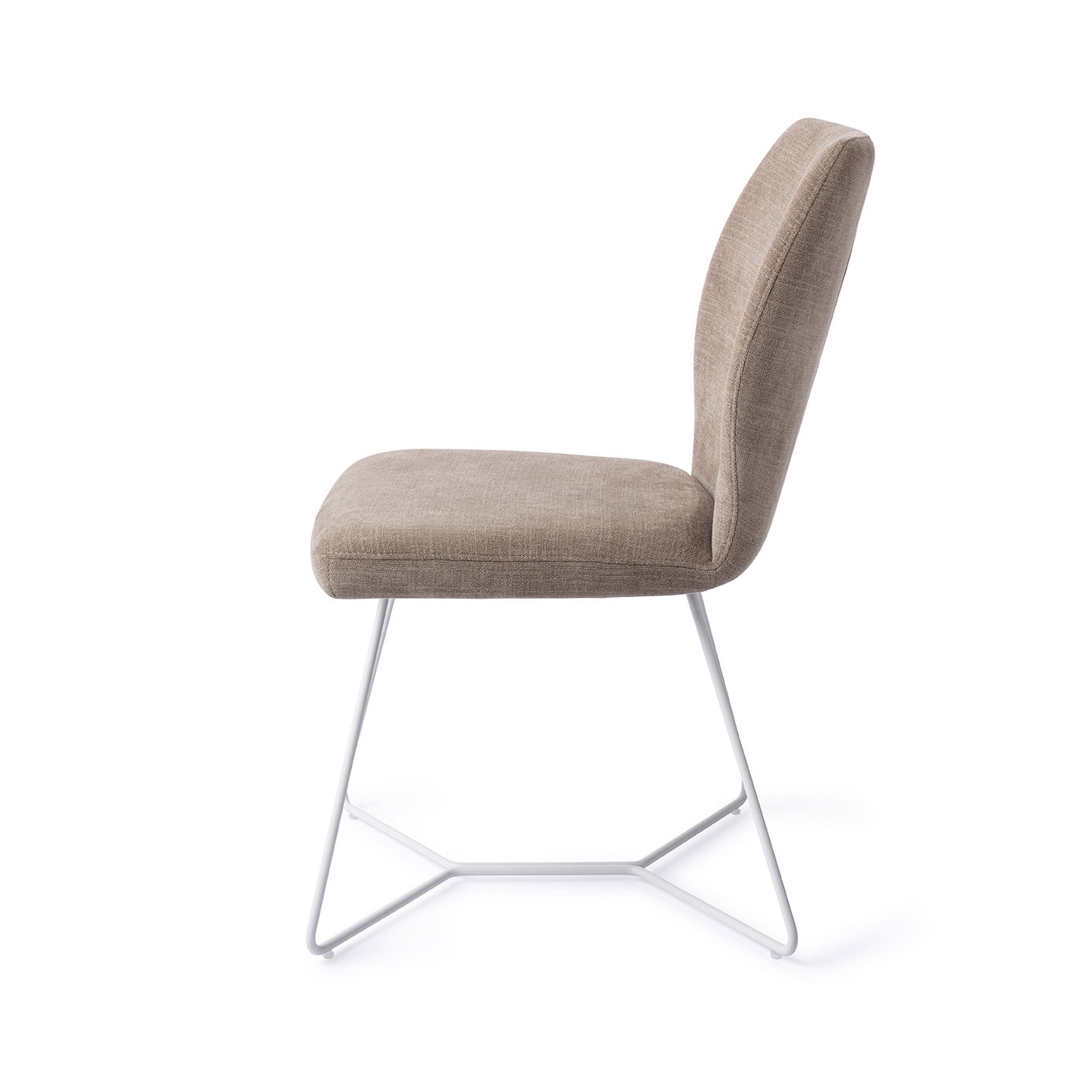 Jesper Home Eetkamerstoel 'Ikata' Beehive White, kleur Mocha Mist