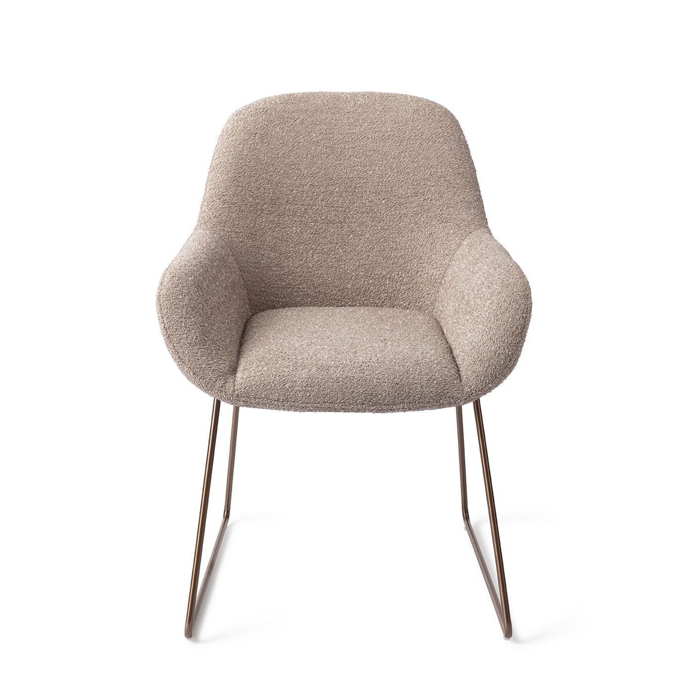 Jesper Home Eetkamerstoel 'Kushi' Slide Rose, kleur Stone Haze