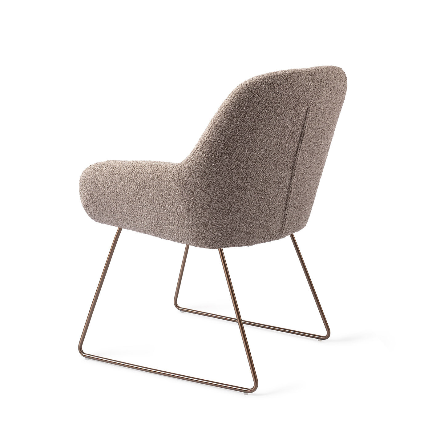 Jesper Home Eetkamerstoel 'Kushi' Slide Rose, kleur Stone Haze