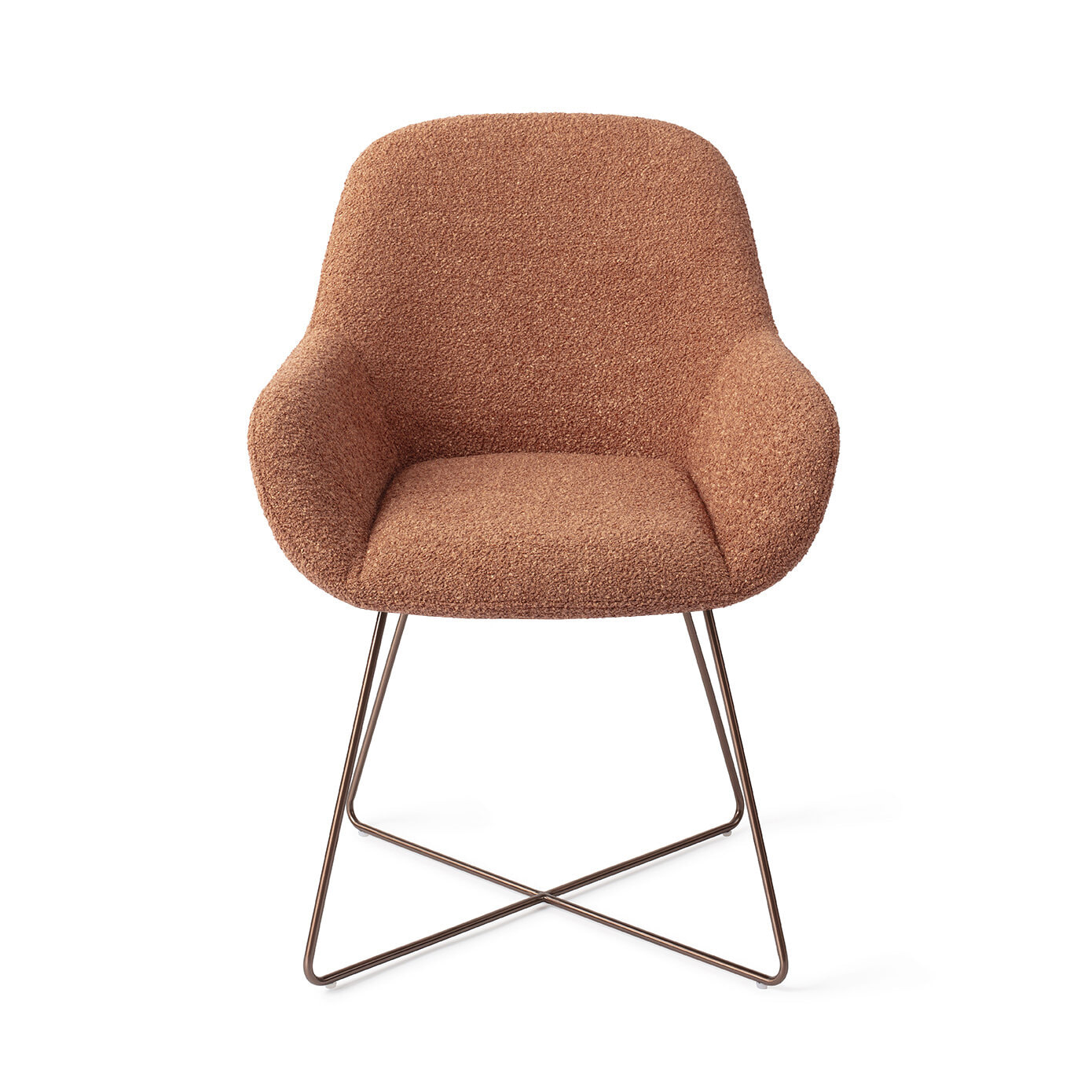 Jesper Home Eetkamerstoel 'Kushi' Cross Rose, kleur Amber Autumn
