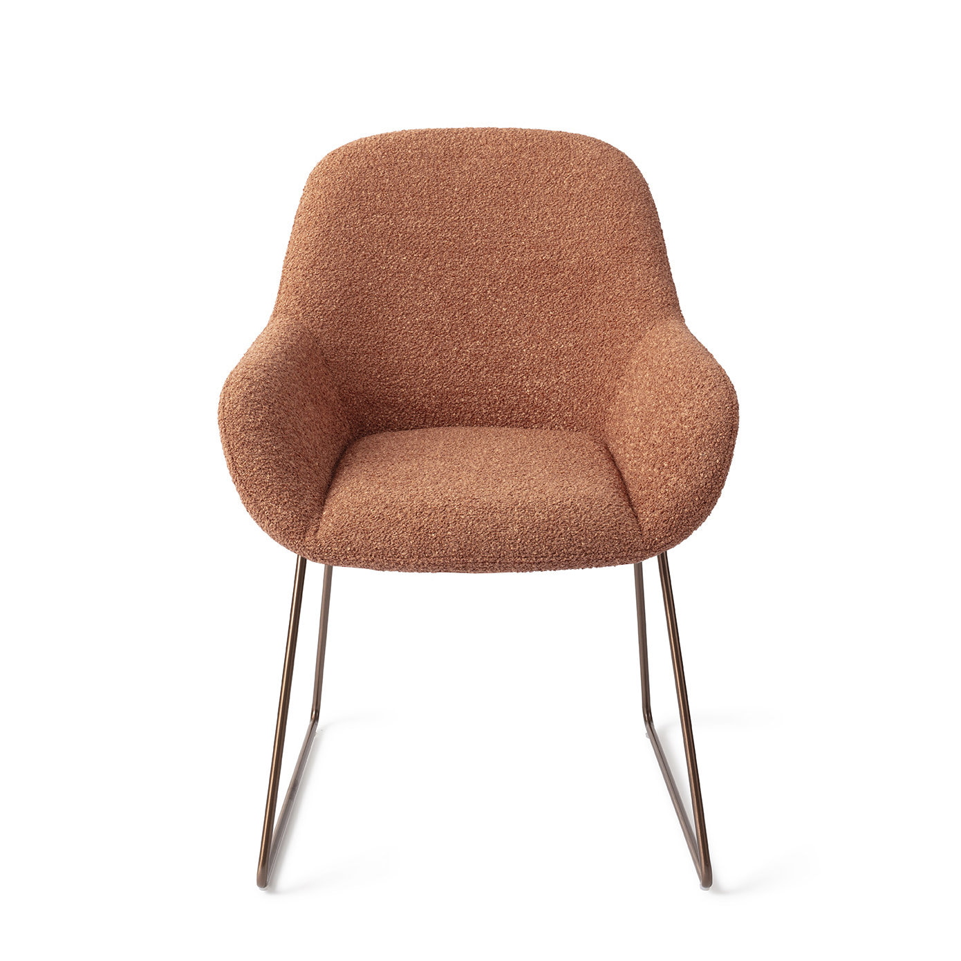 Jesper Home Eetkamerstoel 'Kushi' Slide Rose, kleur Amber Autumn