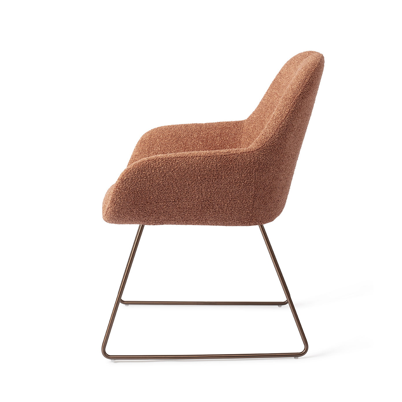 Jesper Home Eetkamerstoel 'Kushi' Slide Rose, kleur Amber Autumn