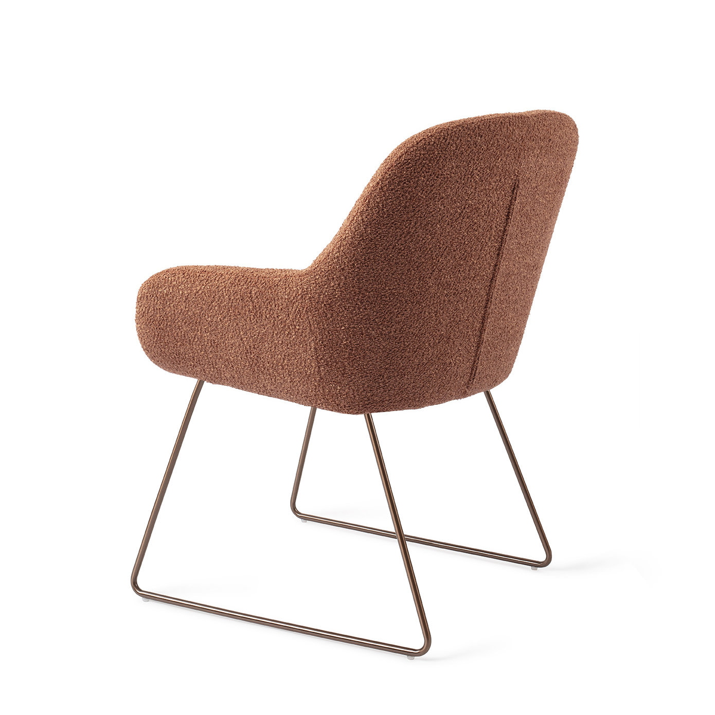 Jesper Home Eetkamerstoel 'Kushi' Slide Rose, kleur Amber Autumn