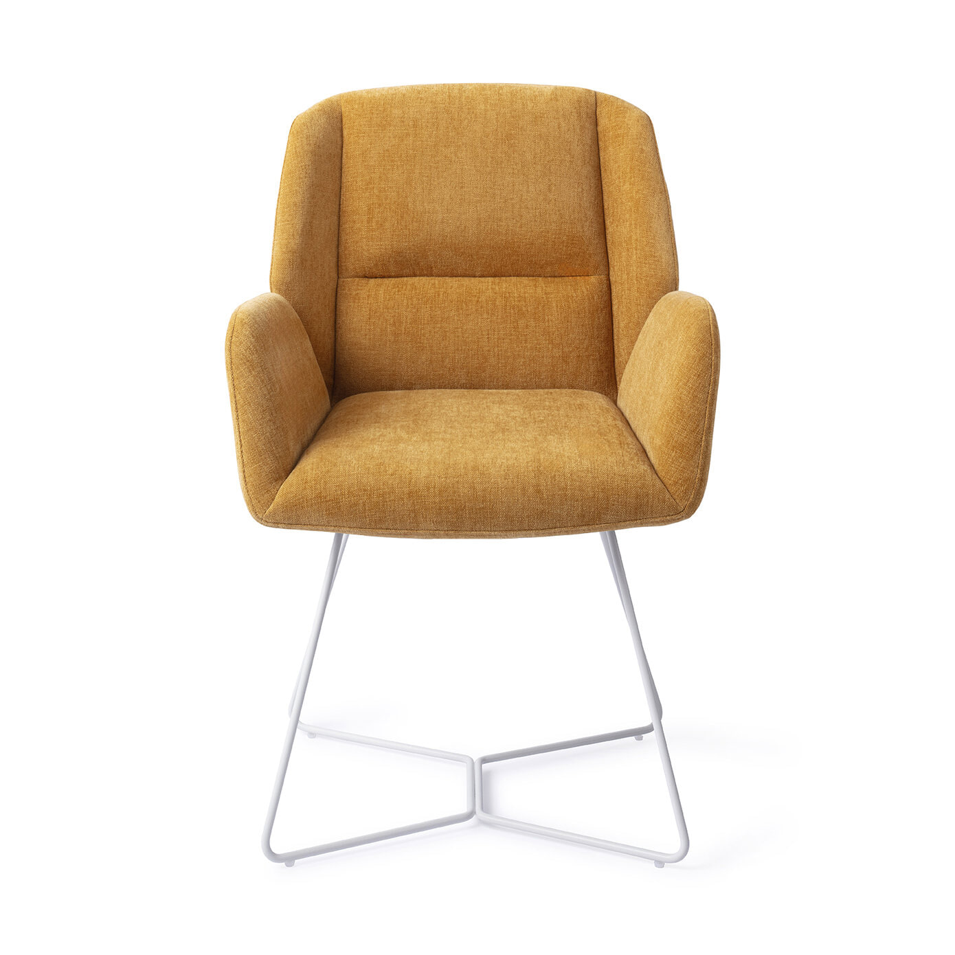 Jesper Home Eetkamerstoel 'Myoko' Beehive White, kleur El Dorado