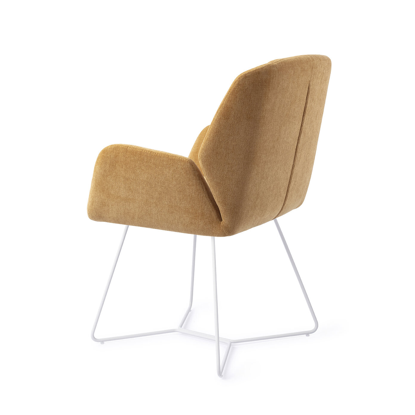 Jesper Home Eetkamerstoel 'Myoko' Beehive White, kleur El Dorado