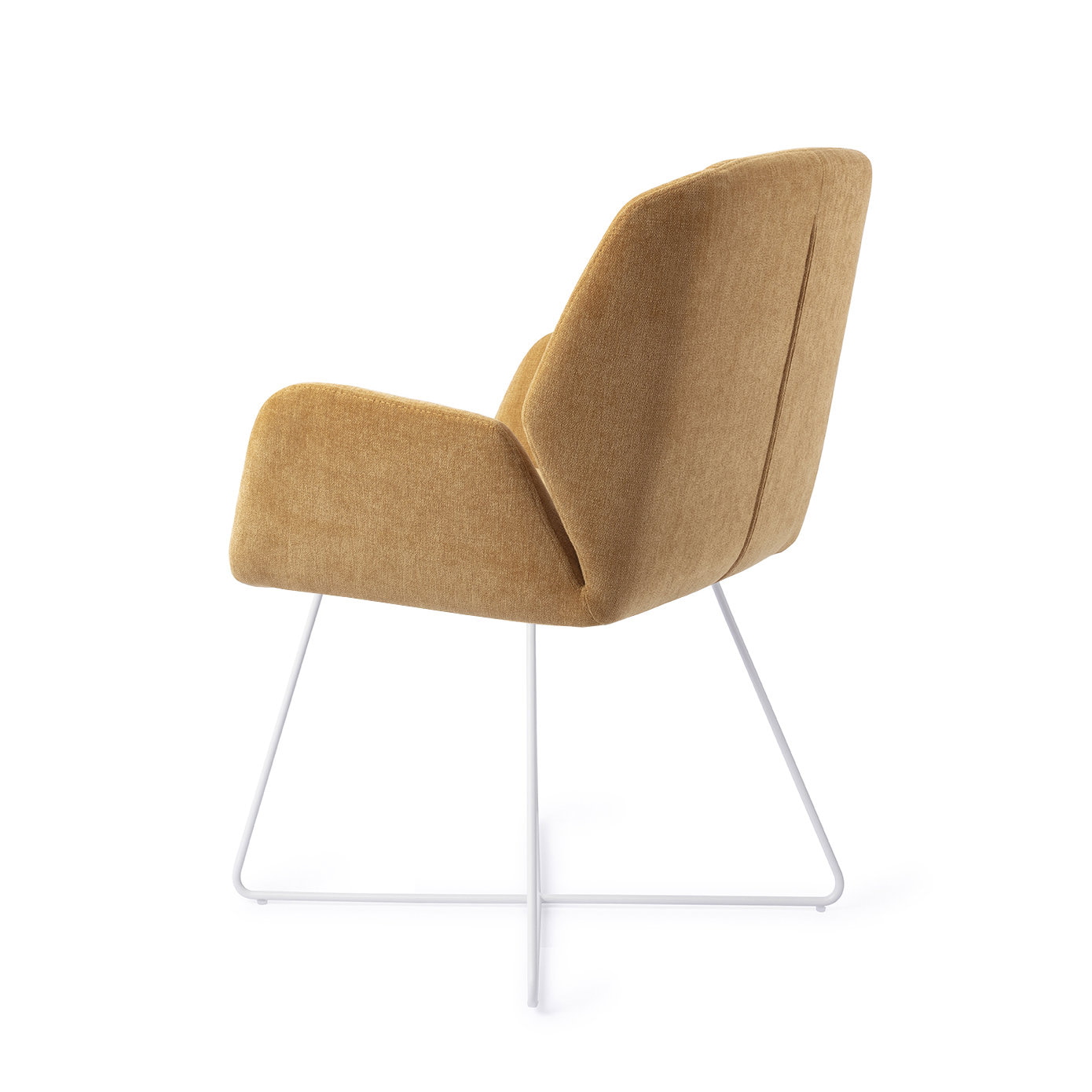Jesper Home Eetkamerstoel 'Myoko' Cross White, kleur El Dorado