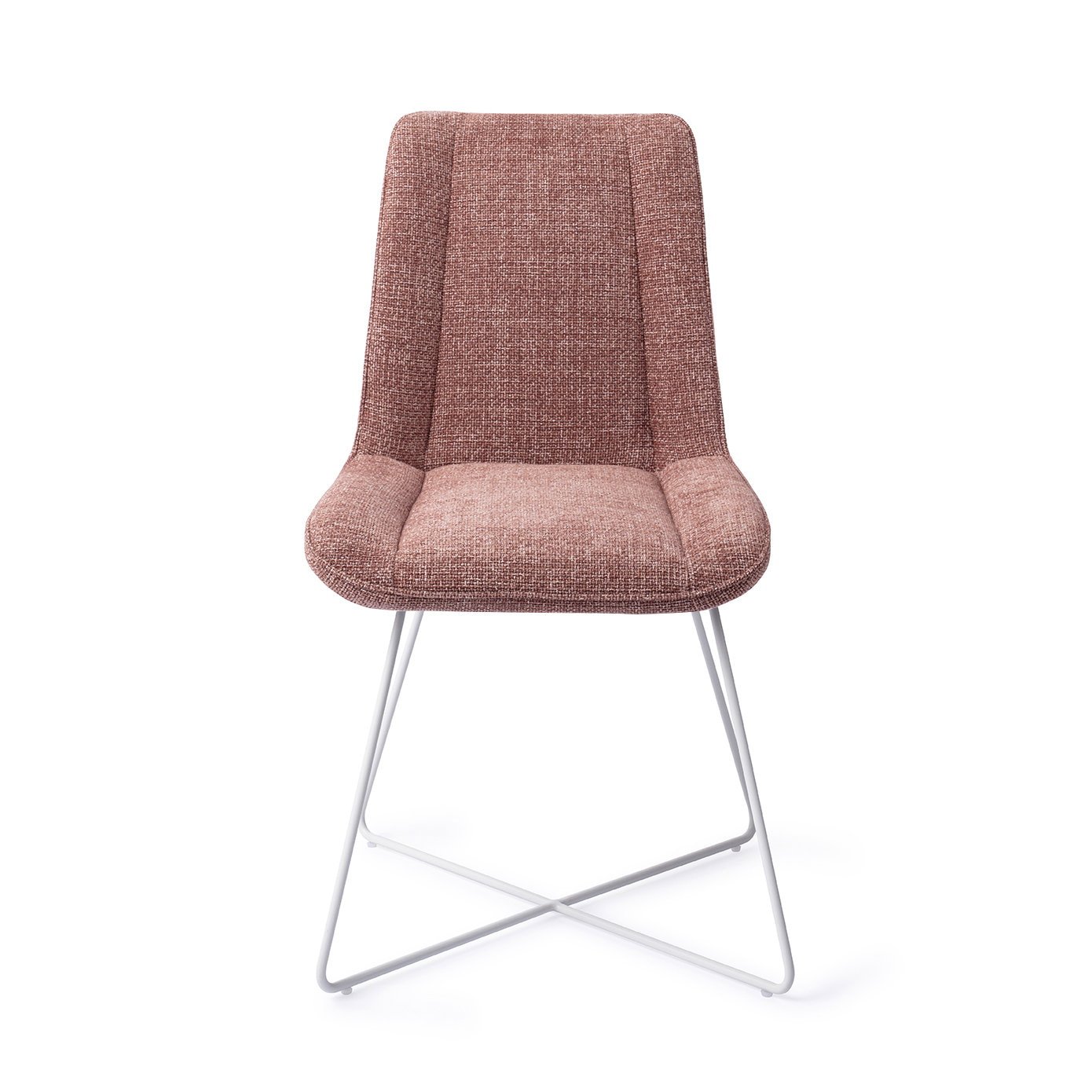 Jesper Home Eetkamerstoel 'Umedo' Cross White, kleur Scarlet Grain