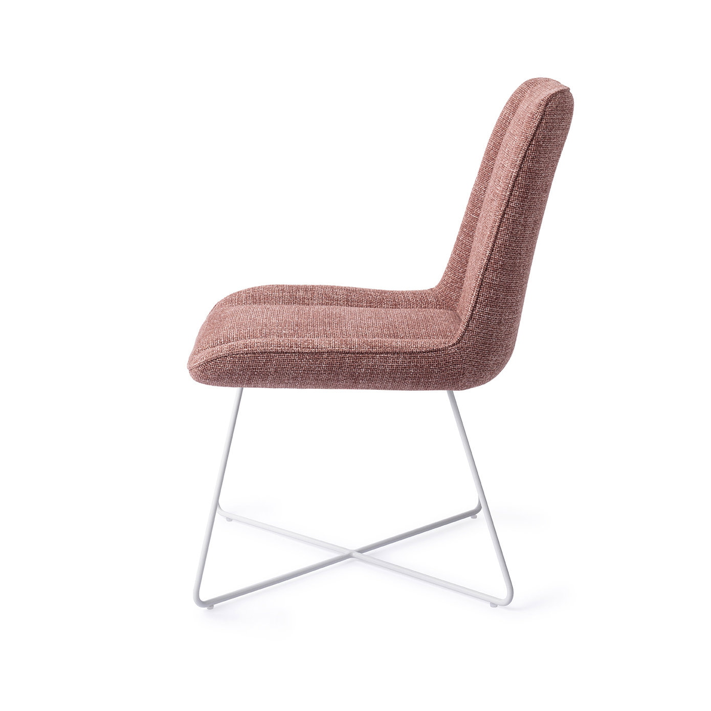 Jesper Home Eetkamerstoel 'Umedo' Cross White, kleur Scarlet Grain